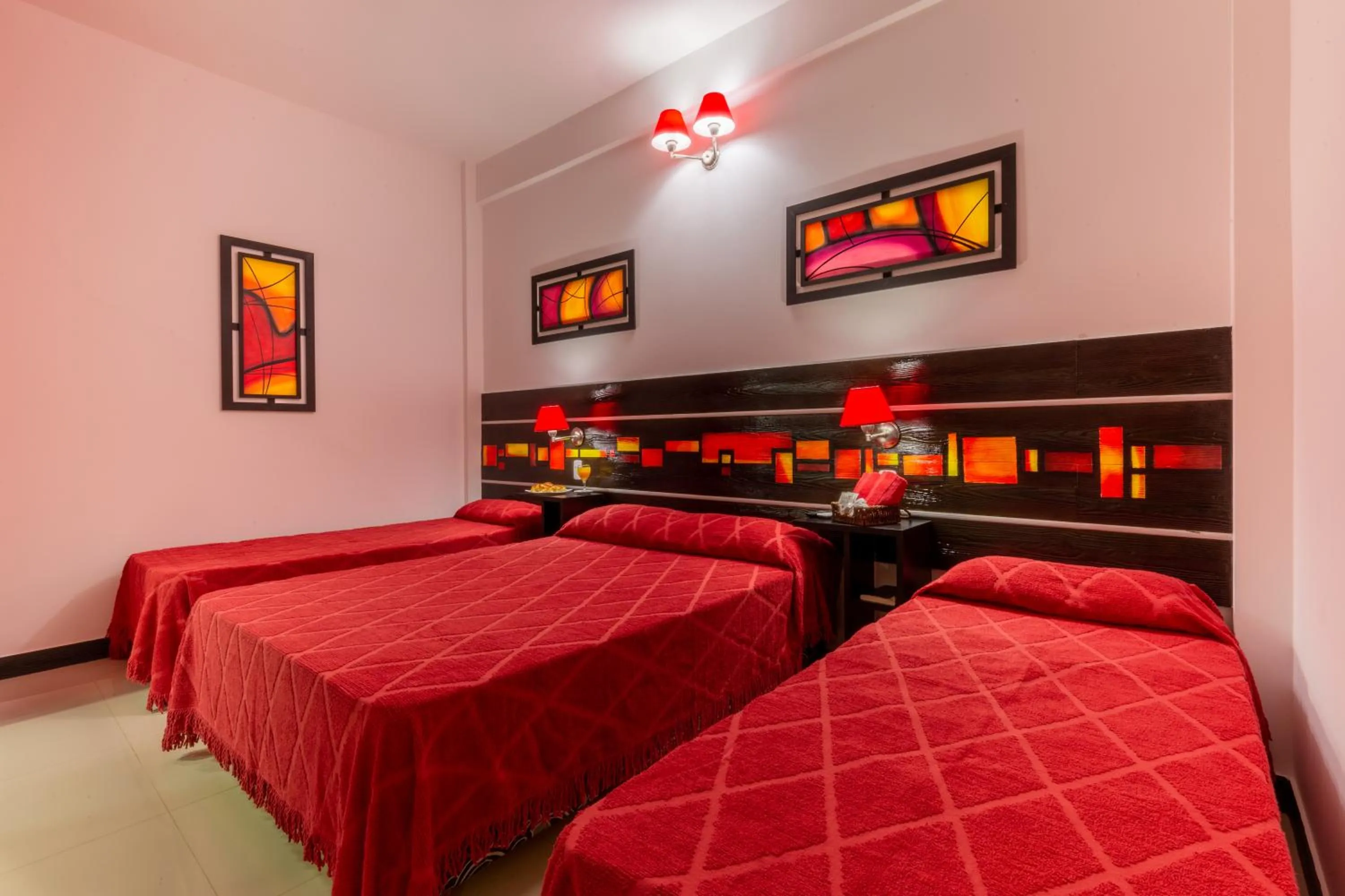 Bed in Hotel Calimera