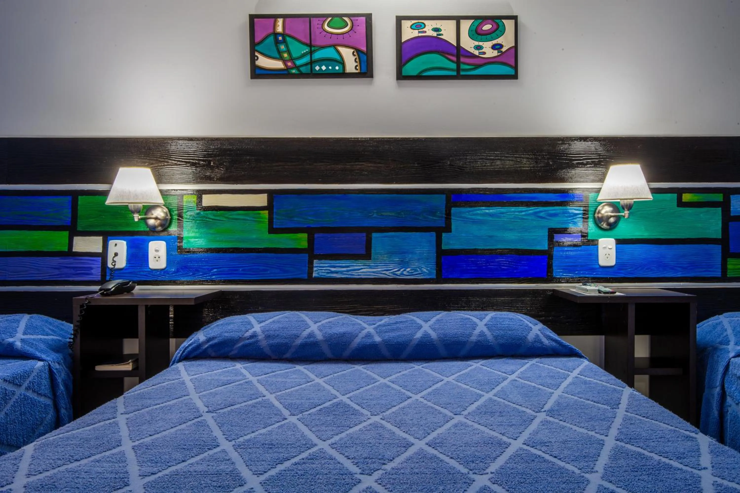 Bed in Hotel Calimera