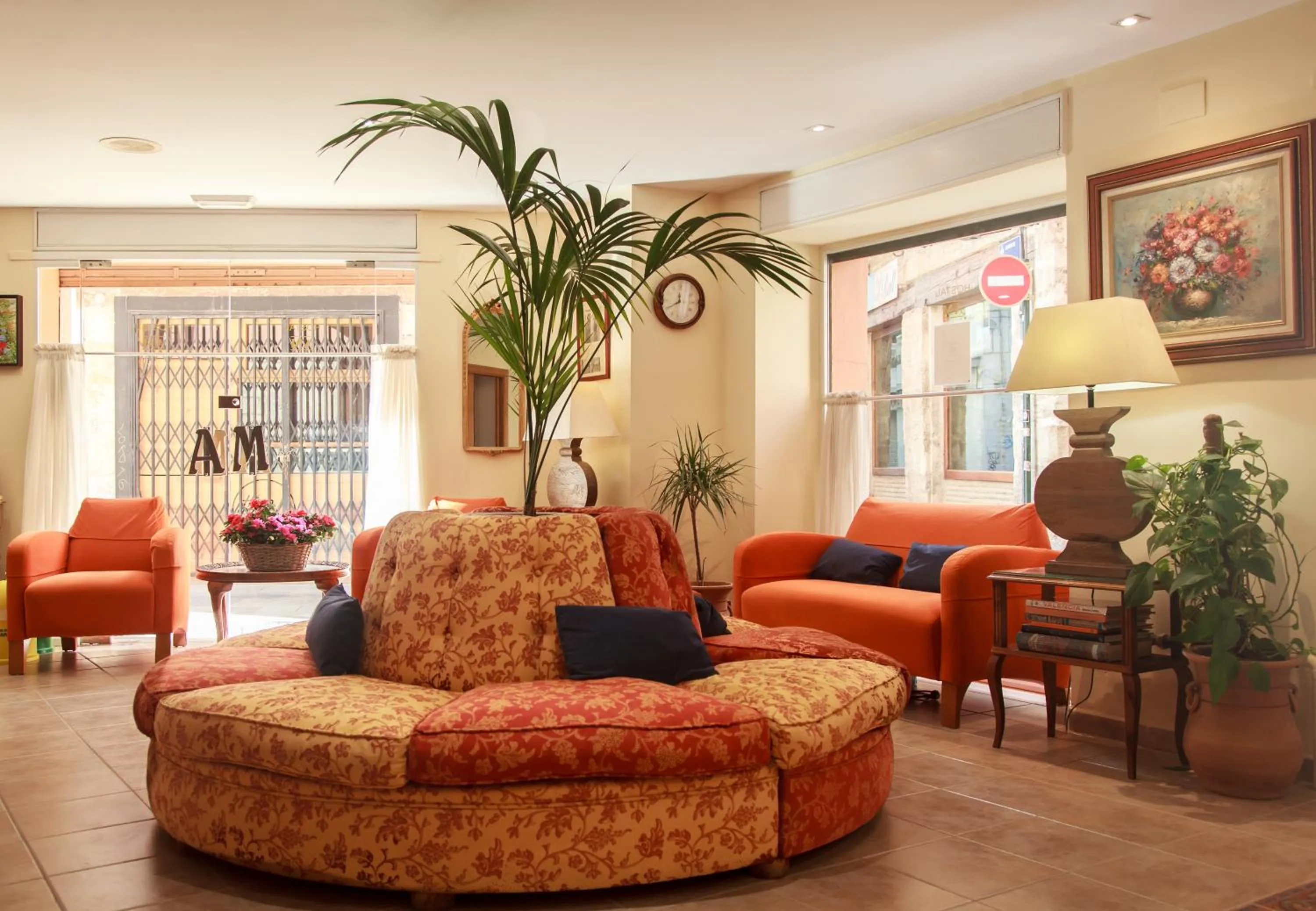 Living room in Hostal Antigua Morellana