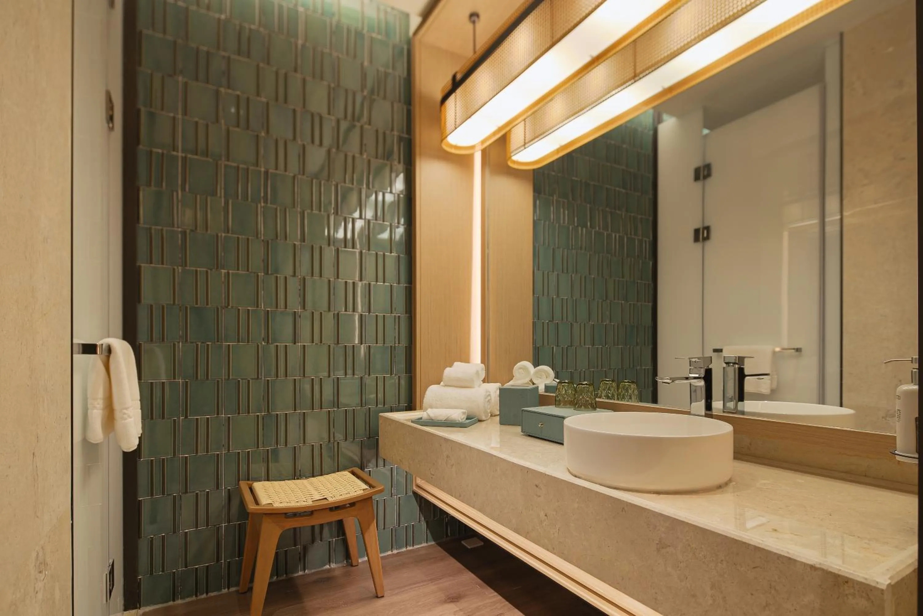 Toilet in Chengdu Expo Waterfall Hotel - MGallery Collection