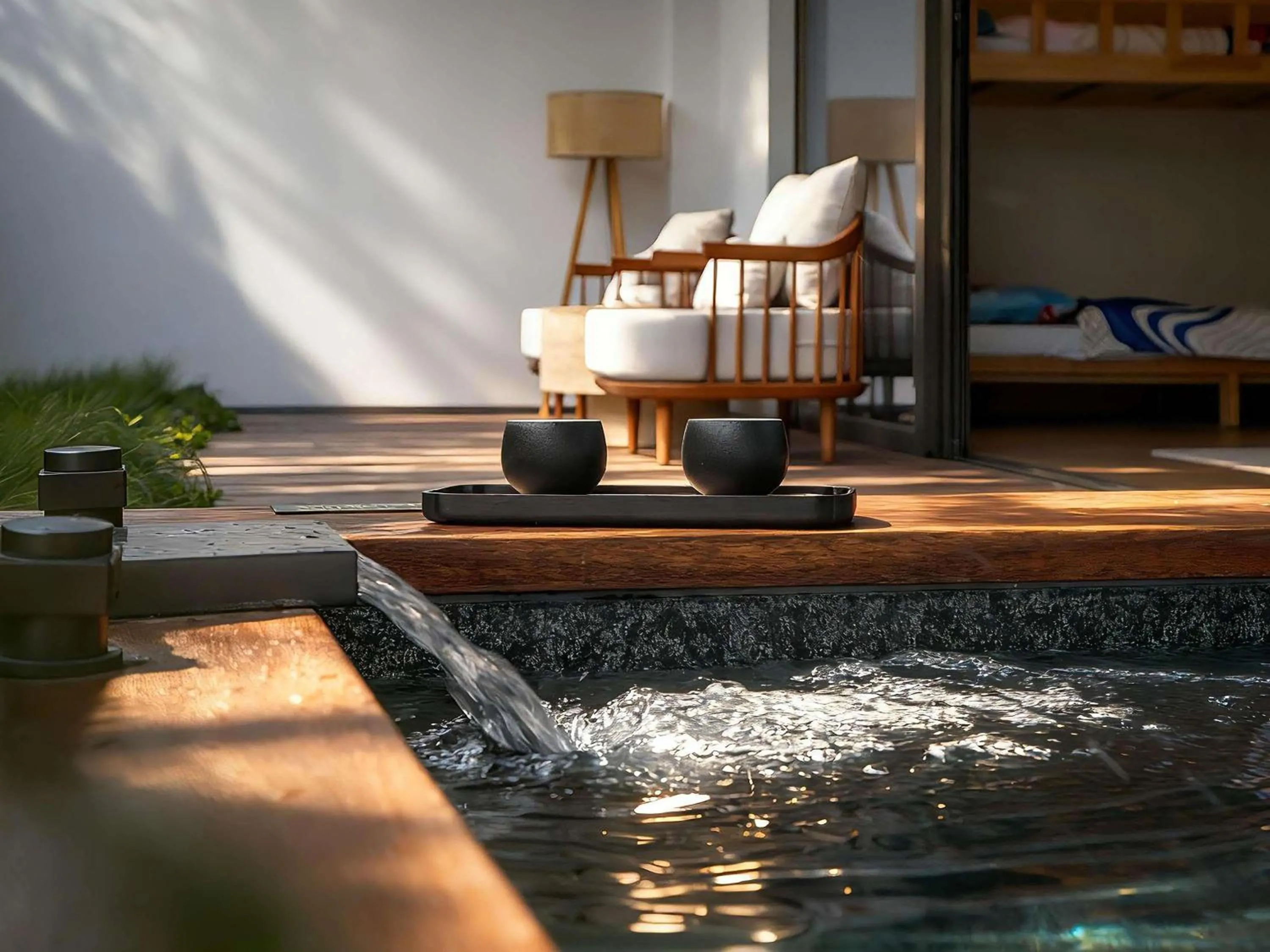 Bedroom in Chengdu Expo Waterfall Hotel - MGallery Collection