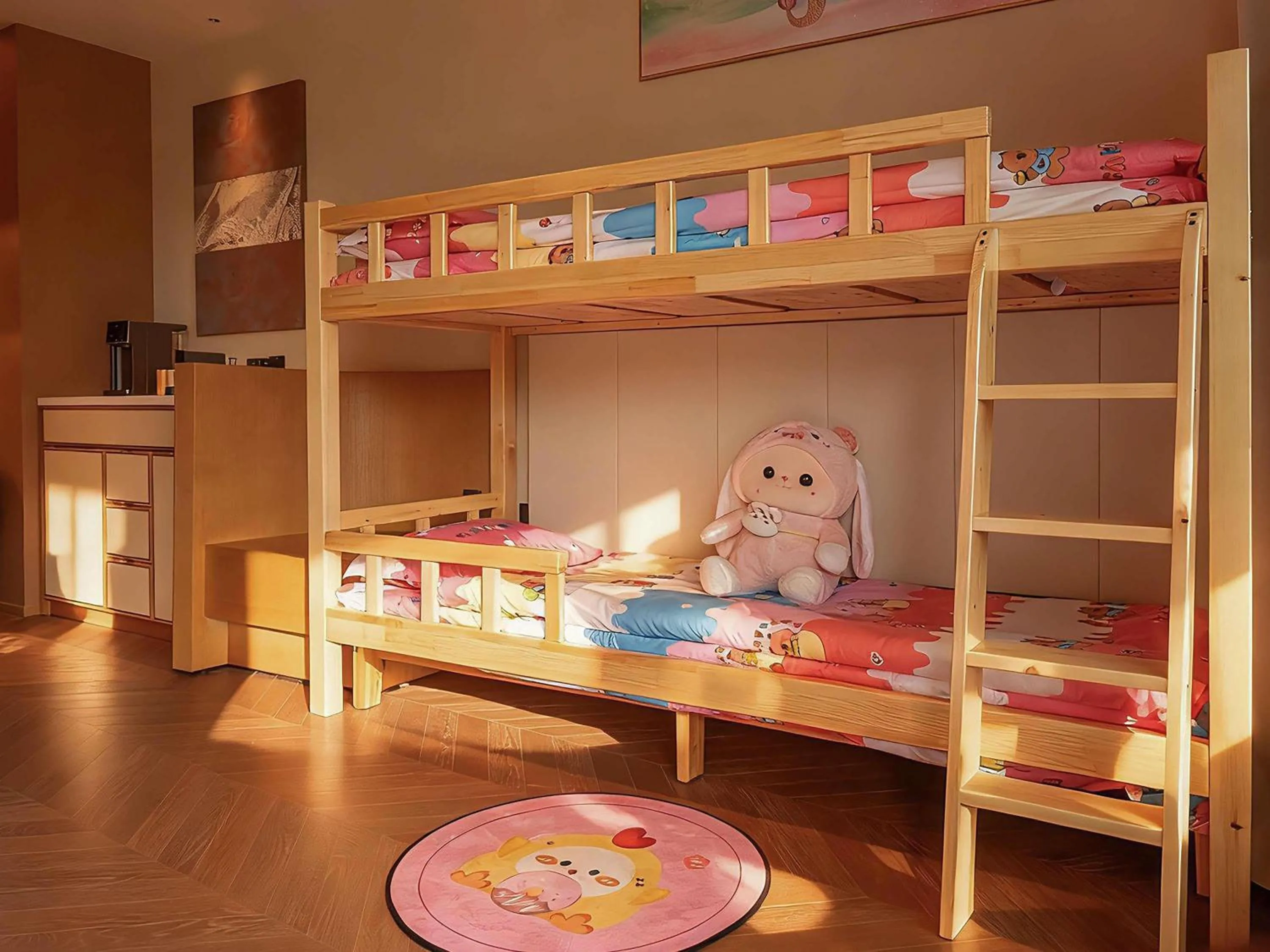 Bedroom, Bed in Chengdu Expo Waterfall Hotel - MGallery Collection