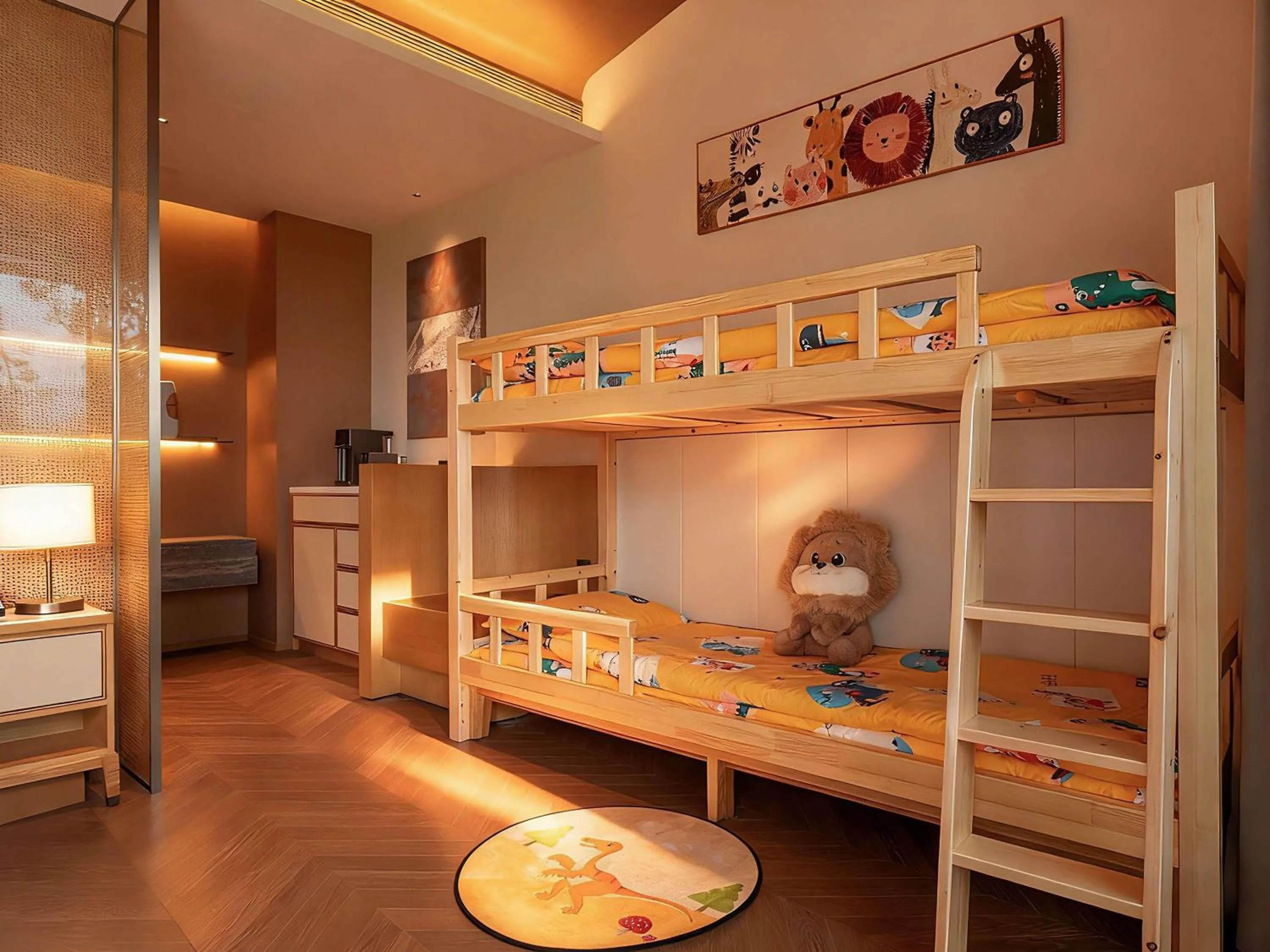 Bedroom, Bed in Chengdu Expo Waterfall Hotel - MGallery Collection