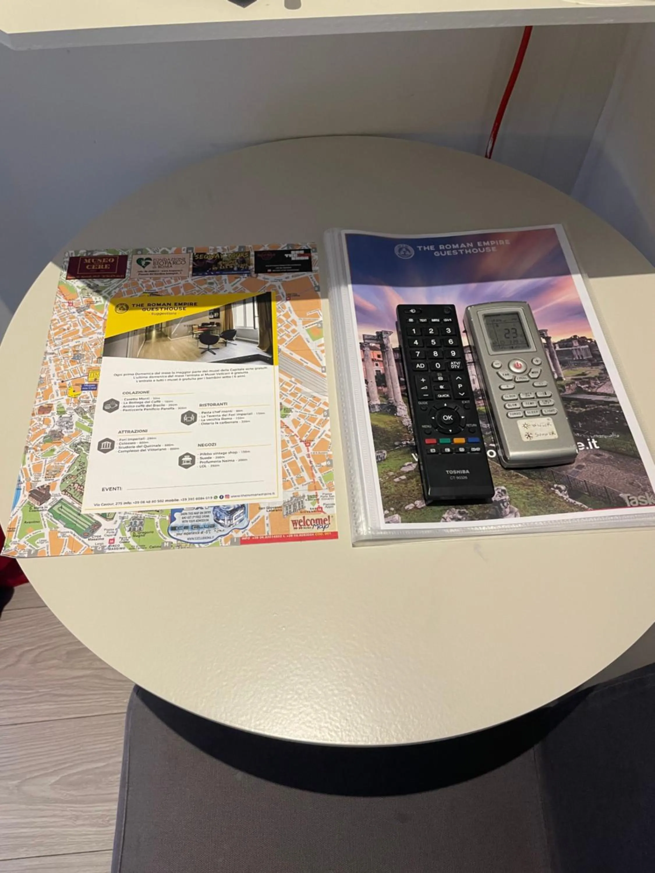 hair dresser in The Roman Empire Guesthouse