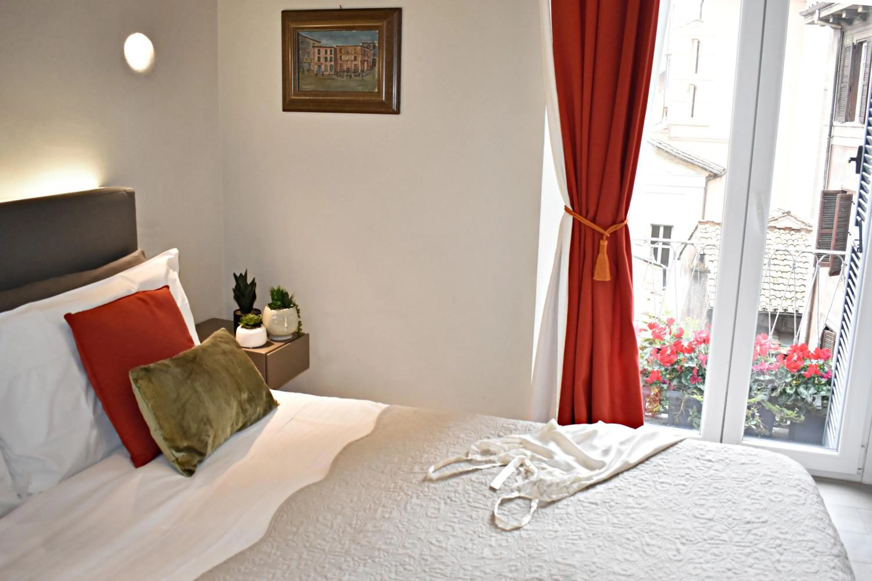 Bed in The Roman Empire Guesthouse