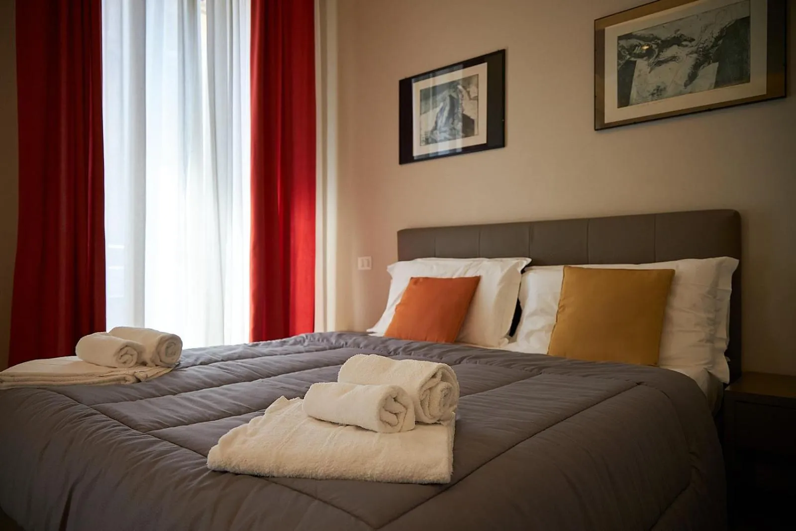 Bed in The Roman Empire Guesthouse