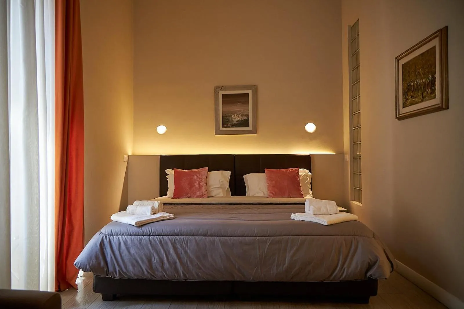 Bed in The Roman Empire Guesthouse