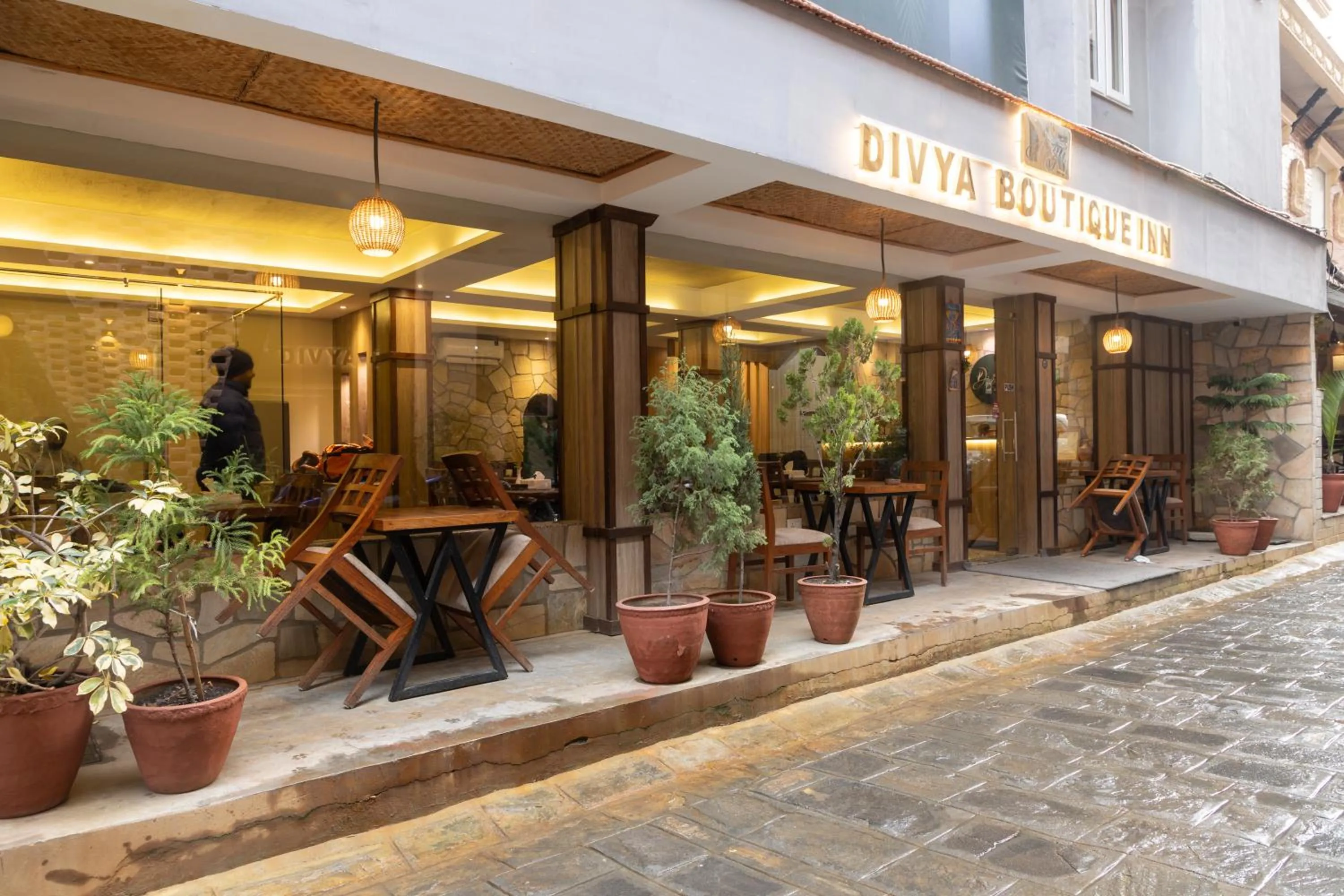Property building in Divya Boutique Inn