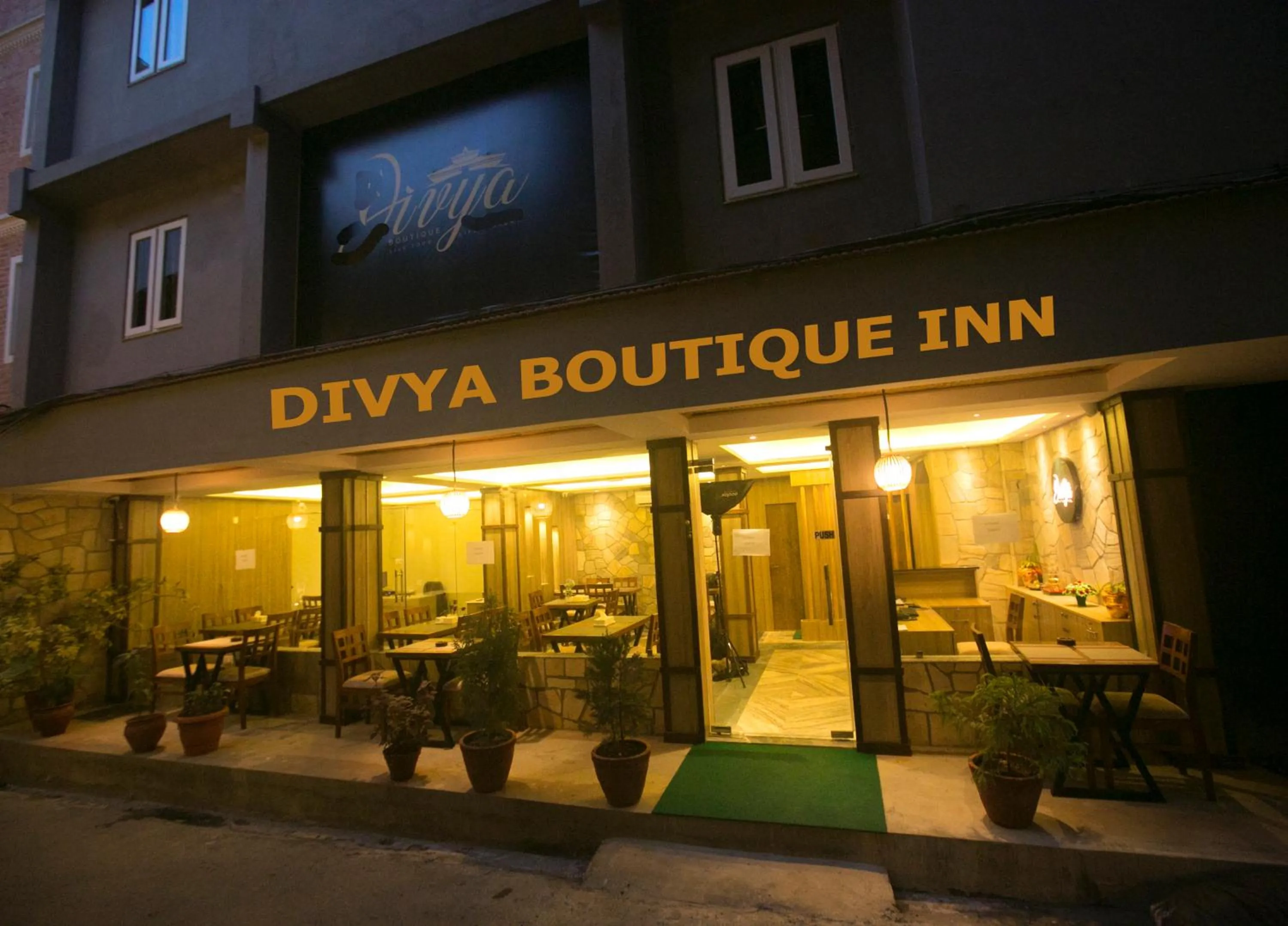 Property building in Divya Boutique Inn