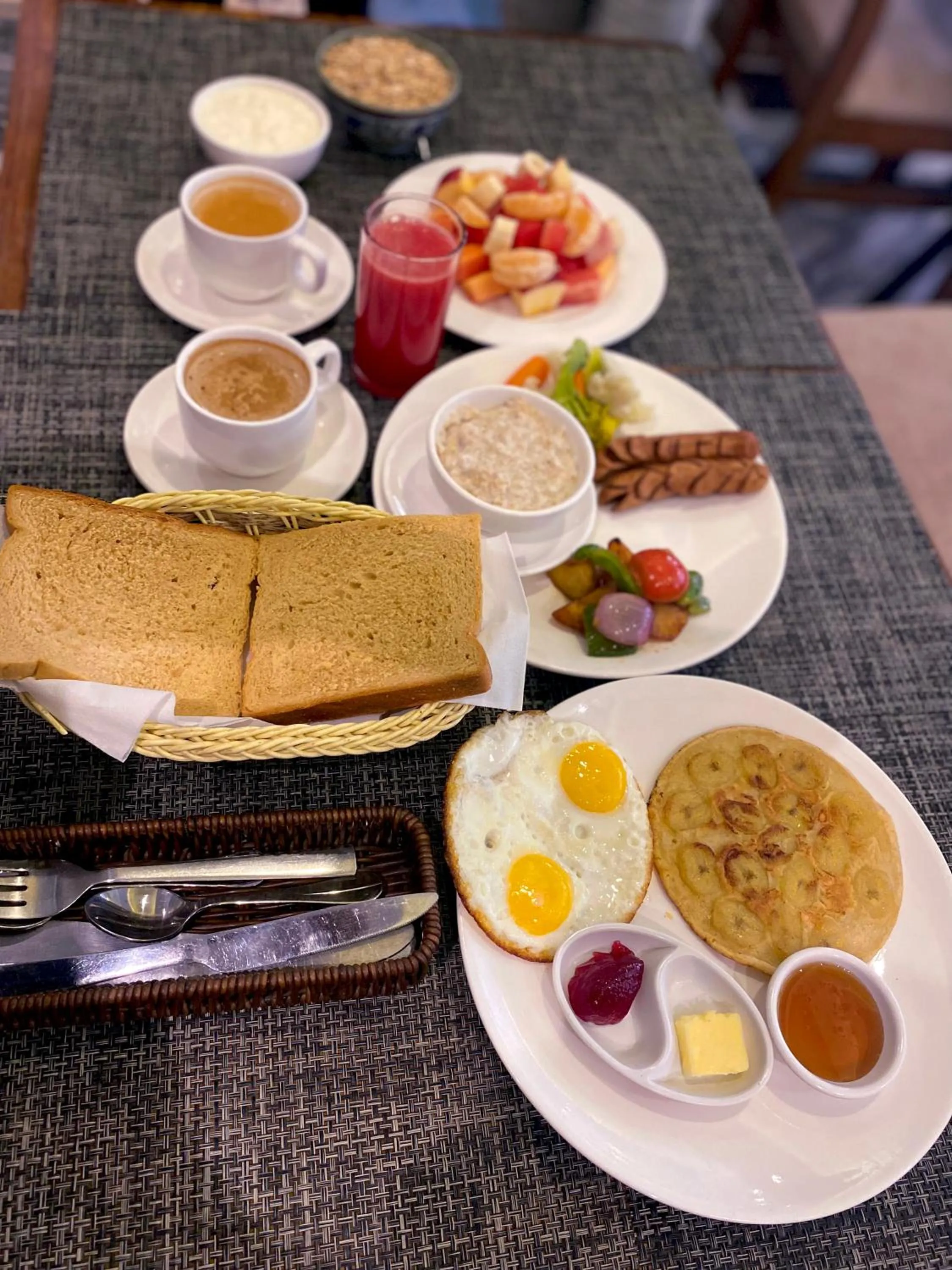 Breakfast in Divya Boutique Inn