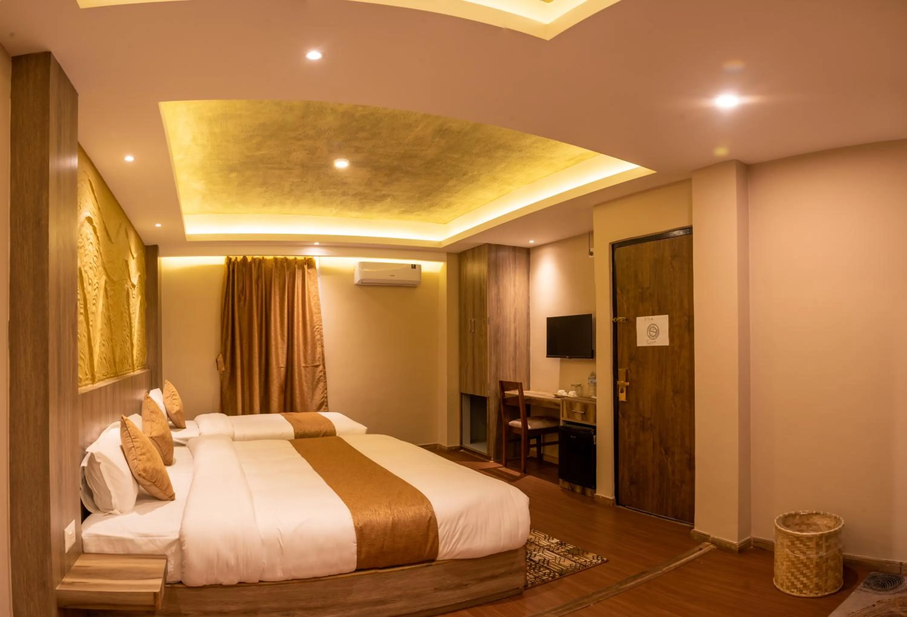 Photo of the whole room, Bed in Divya Boutique Inn