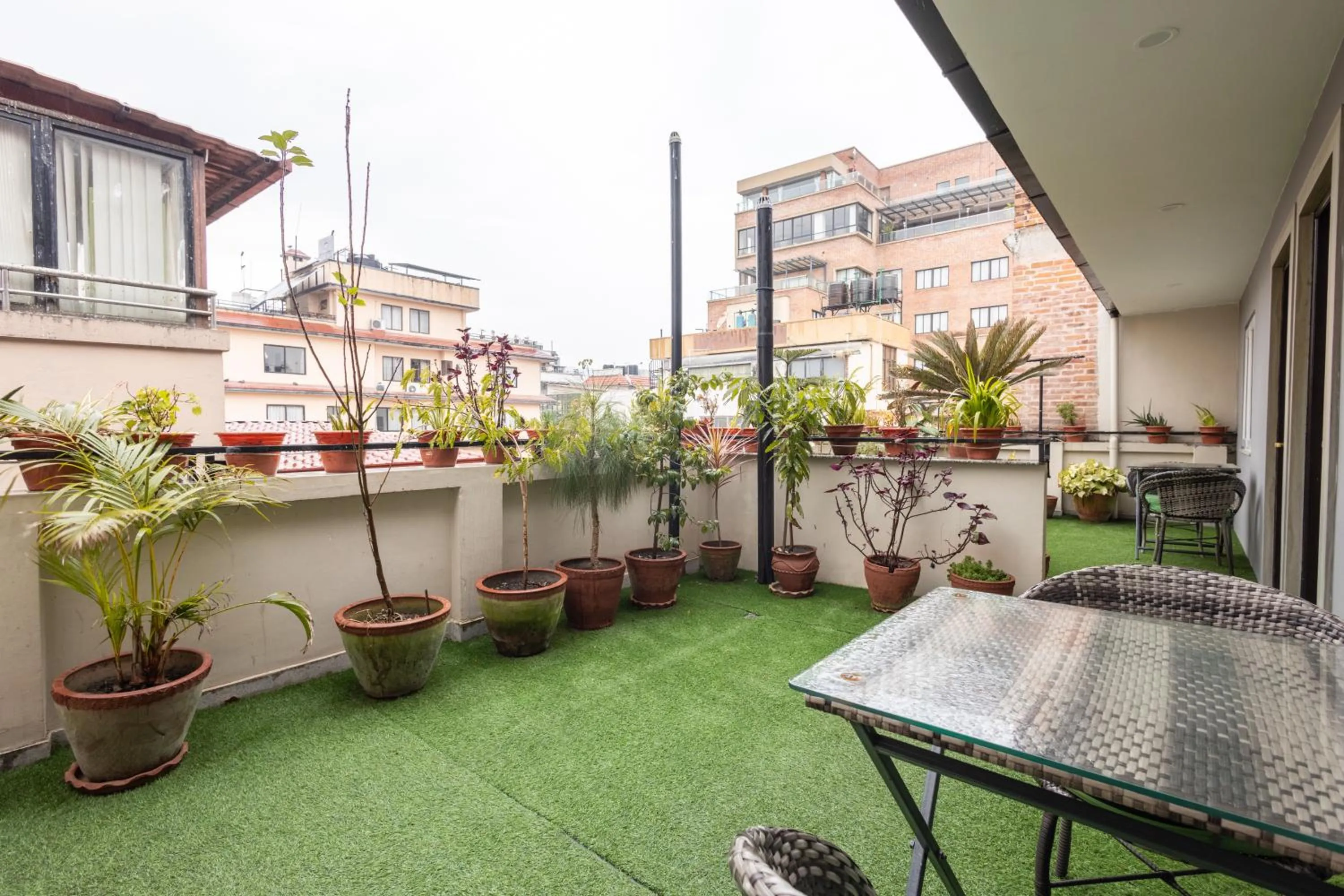 Garden in Divya Boutique Inn