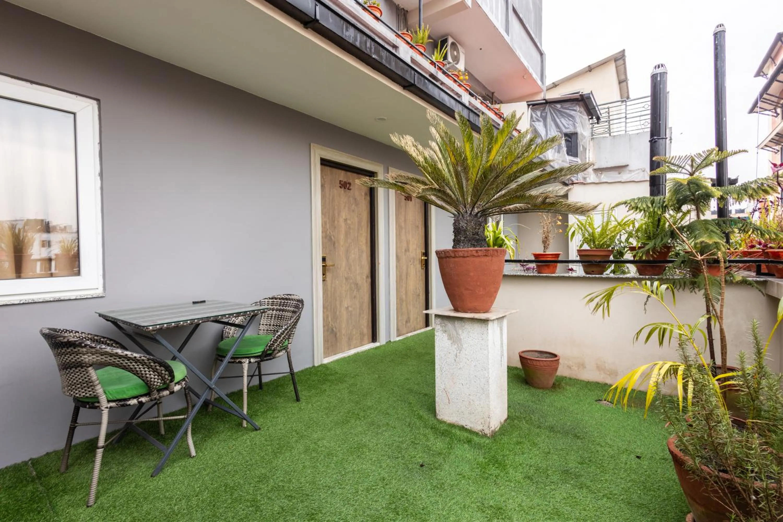 Garden in Divya Boutique Inn