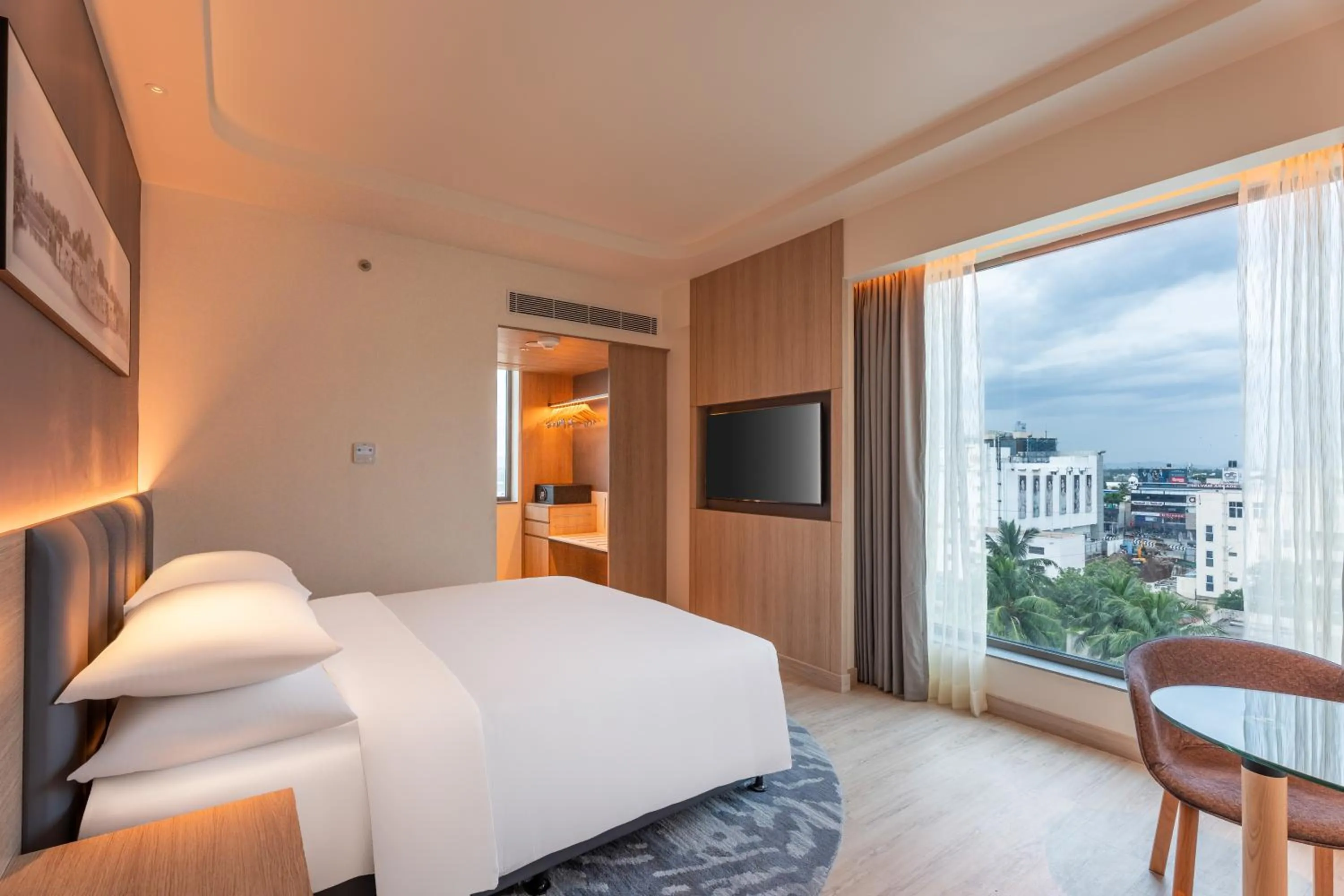 Bed in Park Inn by Radisson Vellore