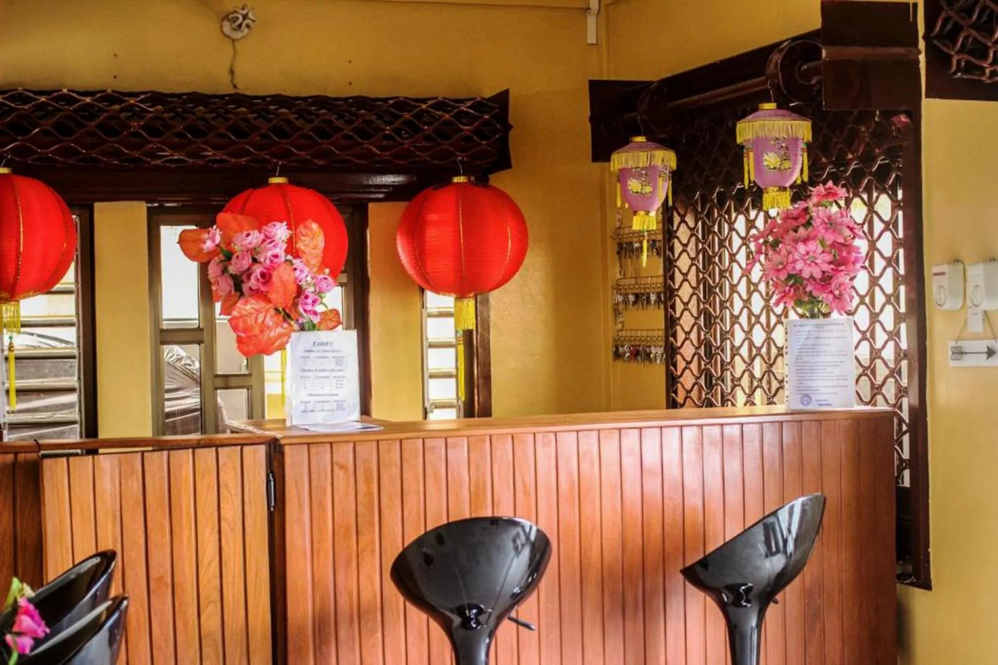 Lobby or reception in Diaspora Benin Hotel C-E