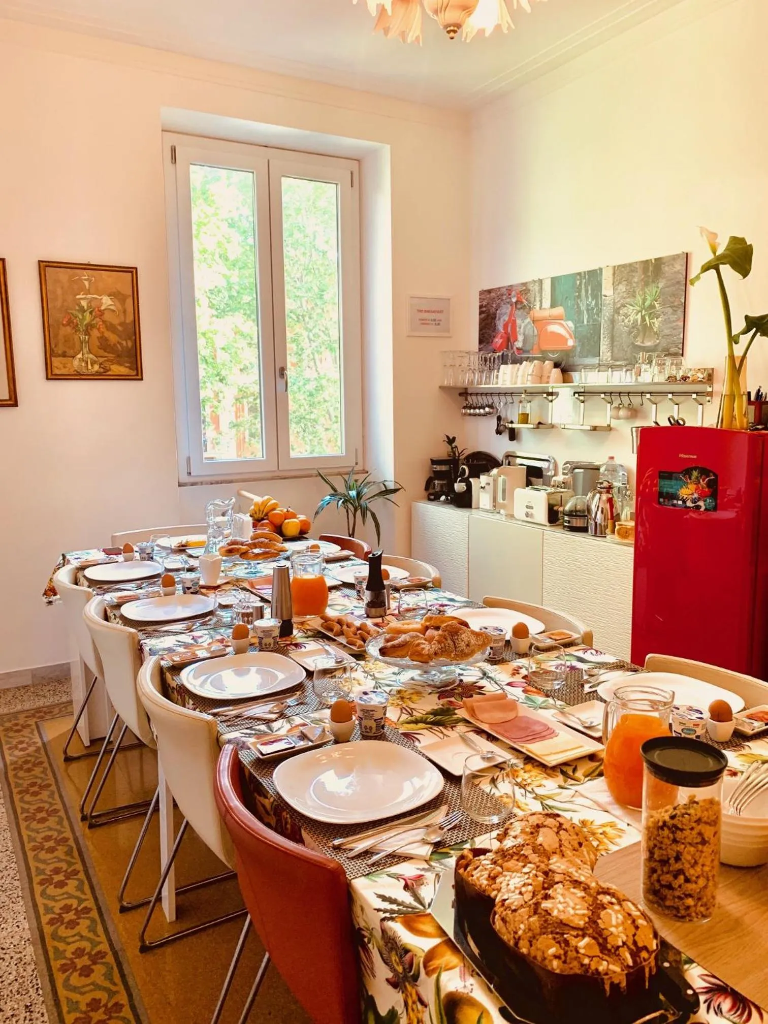 Food and drinks in Vatica B&B Roma
