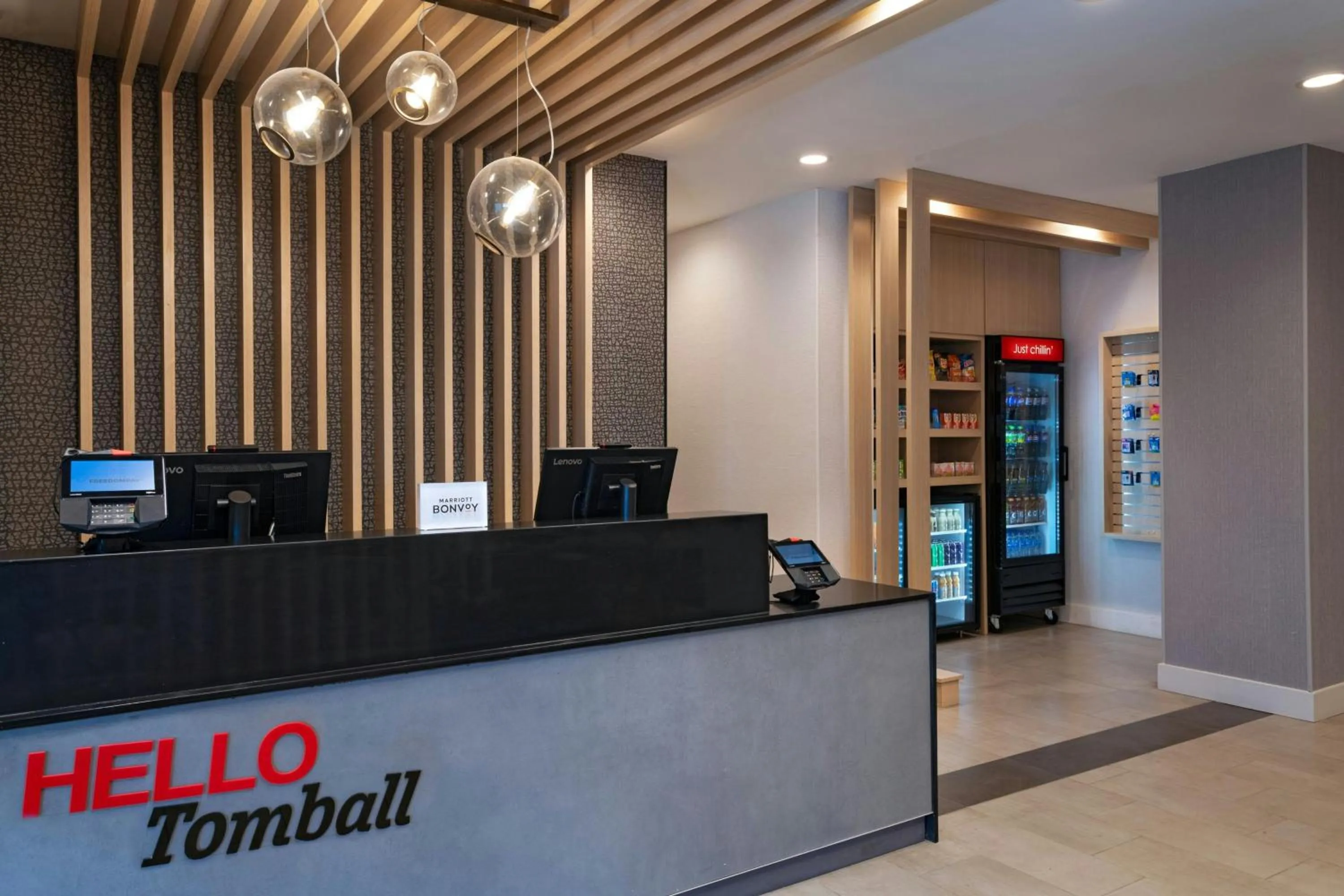 Lobby or reception in TownePlace Suites by Marriott Houston Tomball