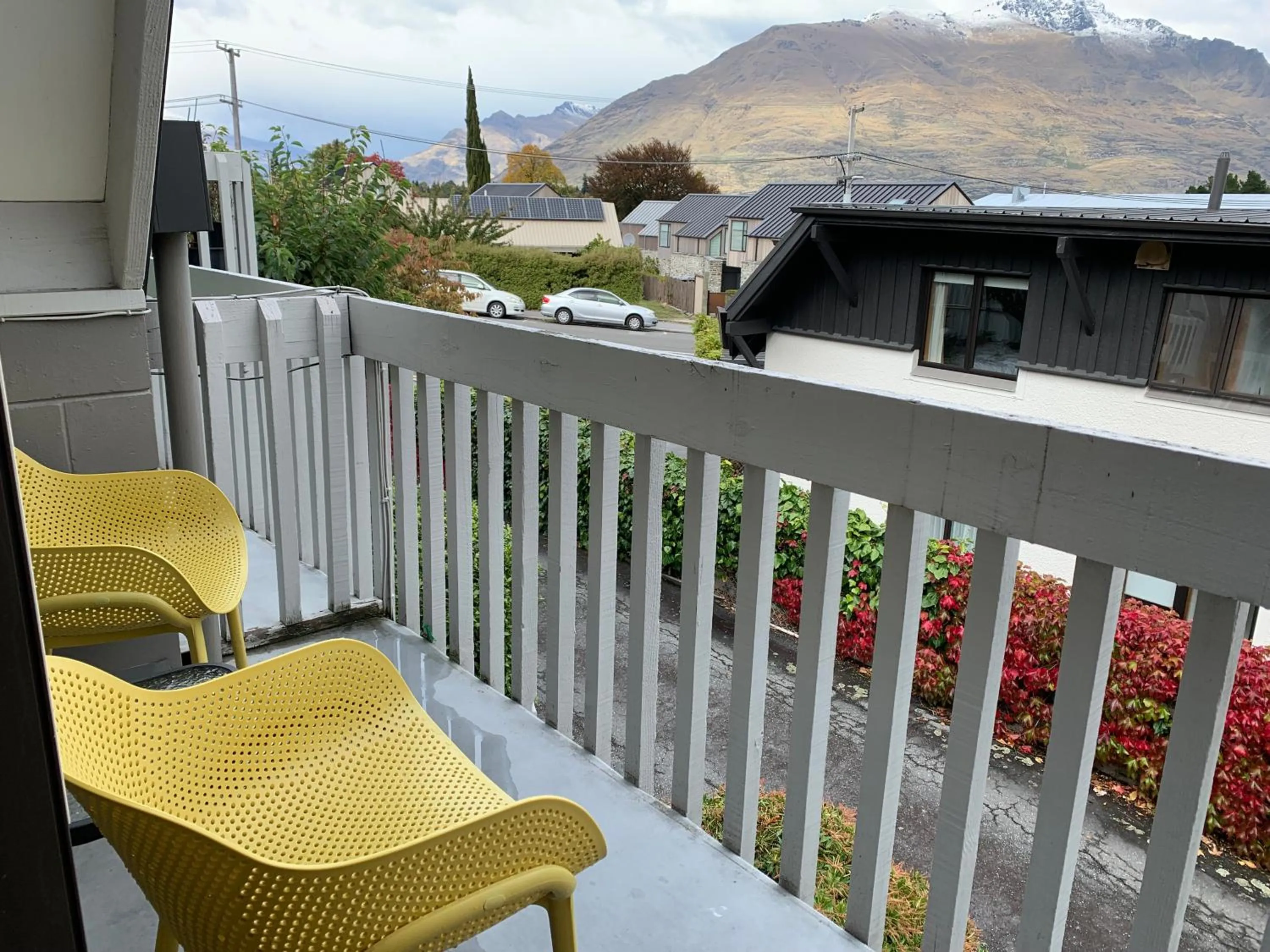 Balcony/Terrace in Wakatipu View Apartments