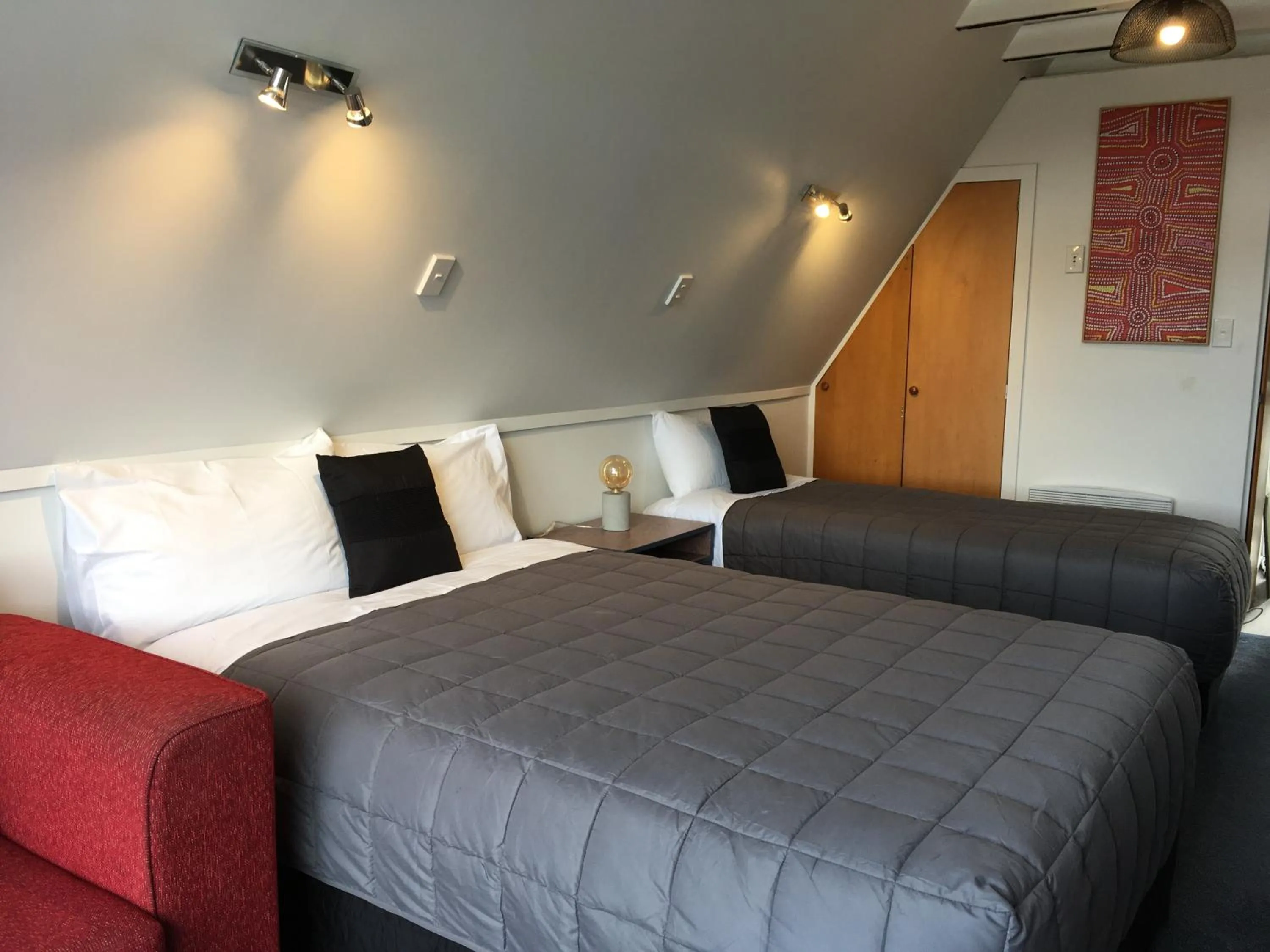 Bed in Wakatipu View Apartments