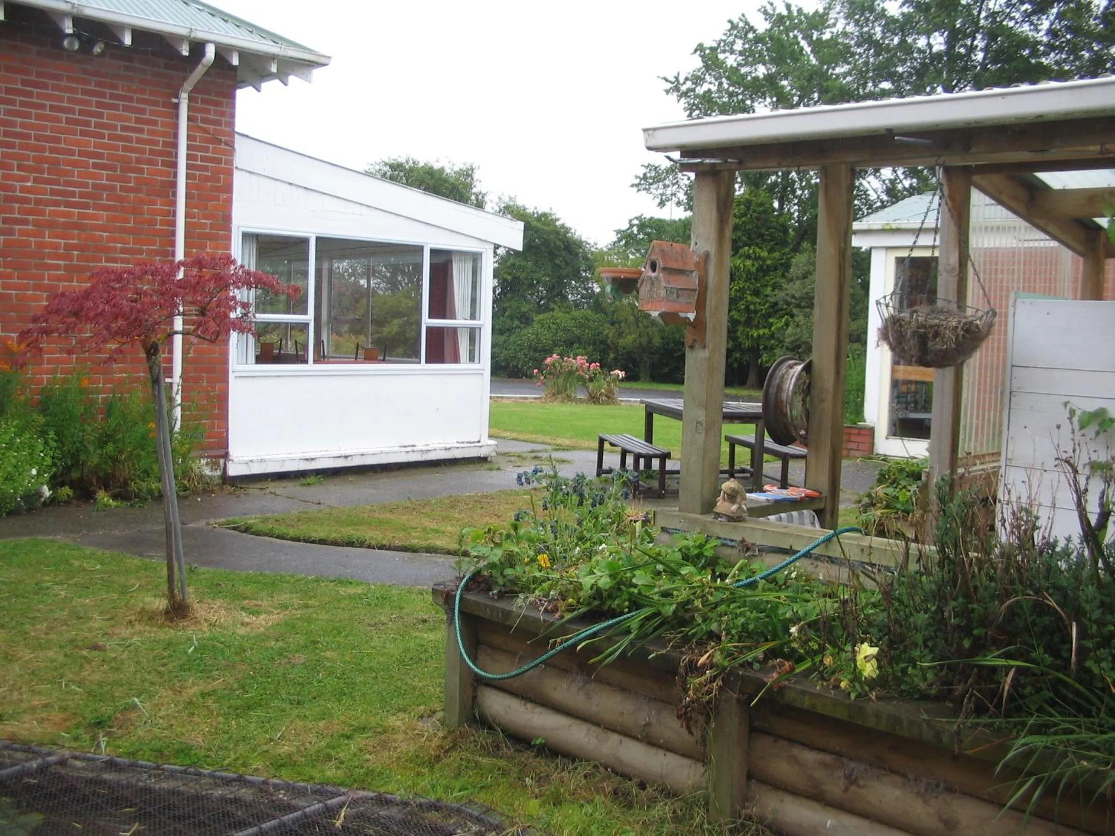 Facade/entrance in Thomas's Catlins Lodge and Camp Ground