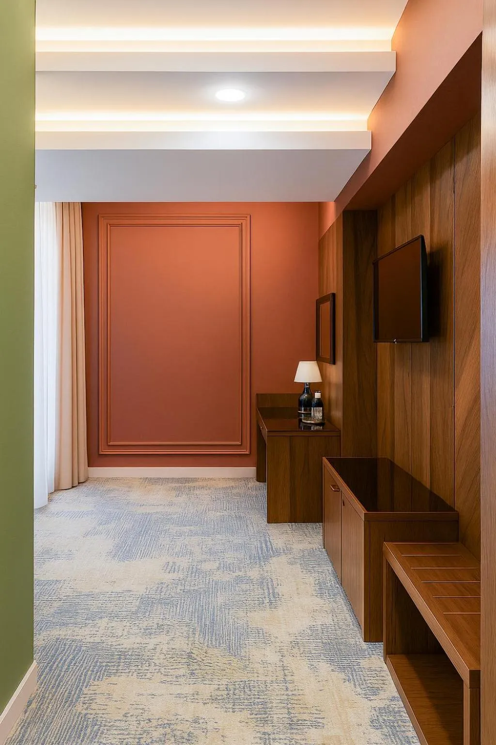 Bed in Siab Hotel Premium