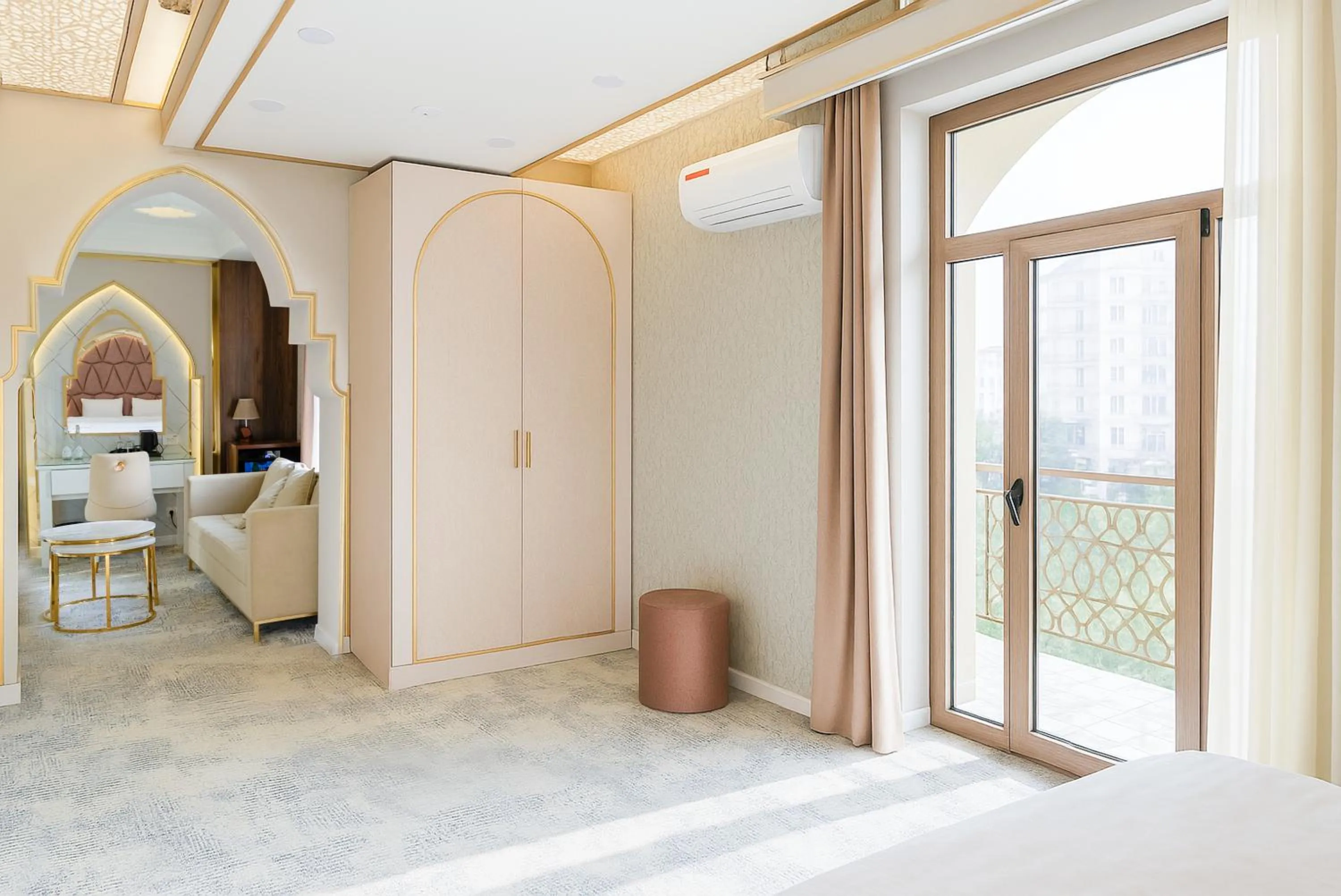 Bed in Siab Hotel Premium