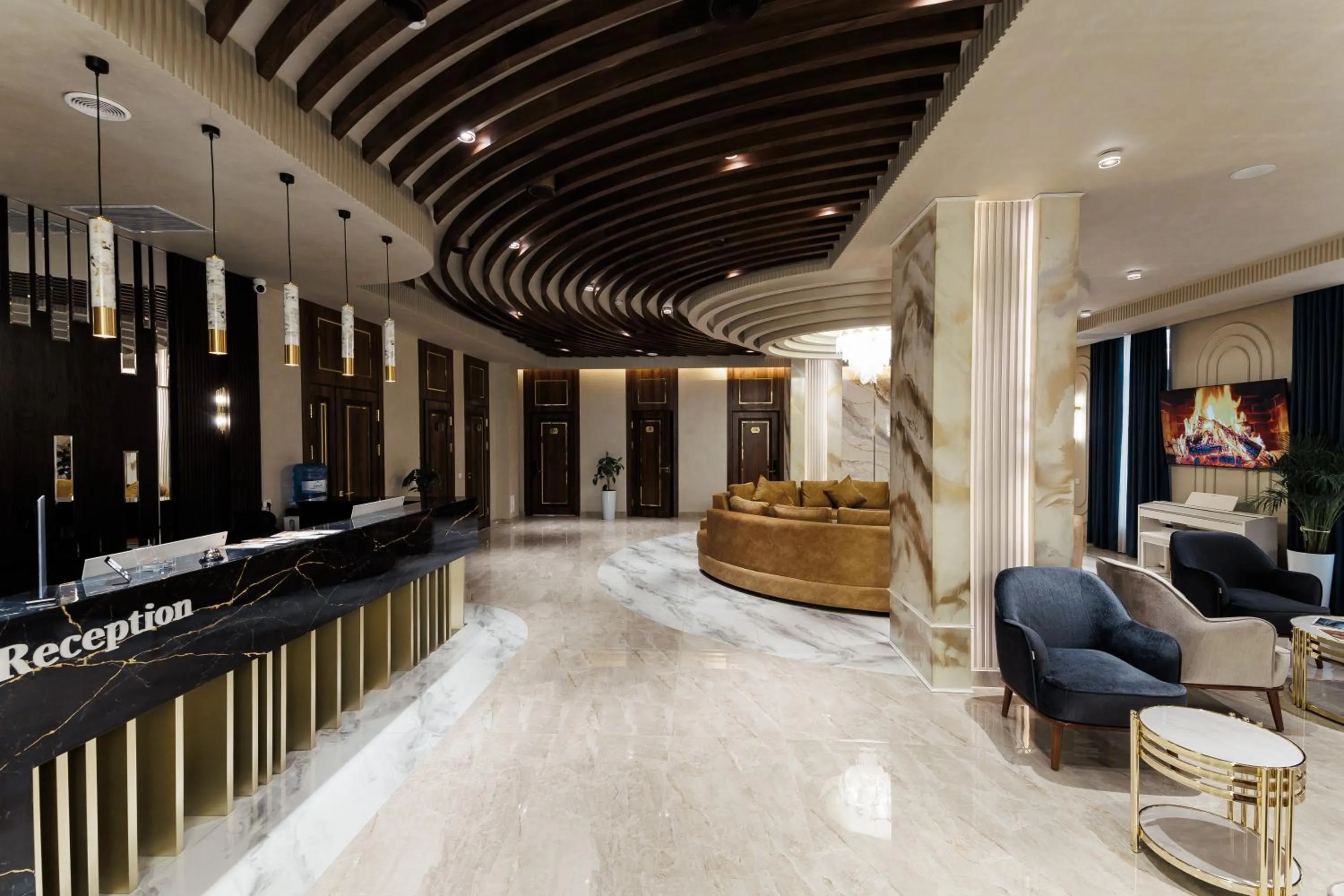 Lobby or reception in Siab Hotel Premium