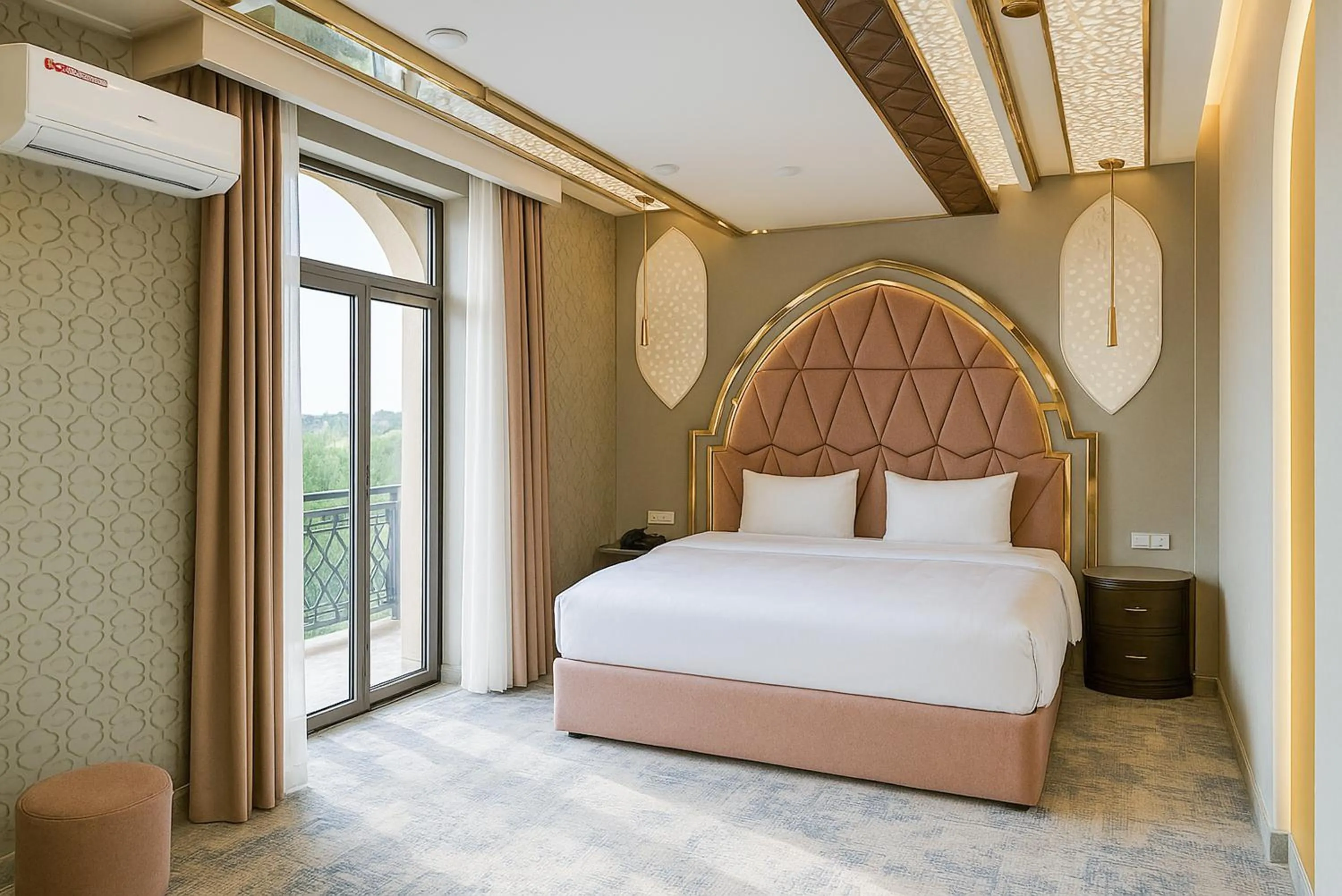 Bed in Siab Hotel Premium