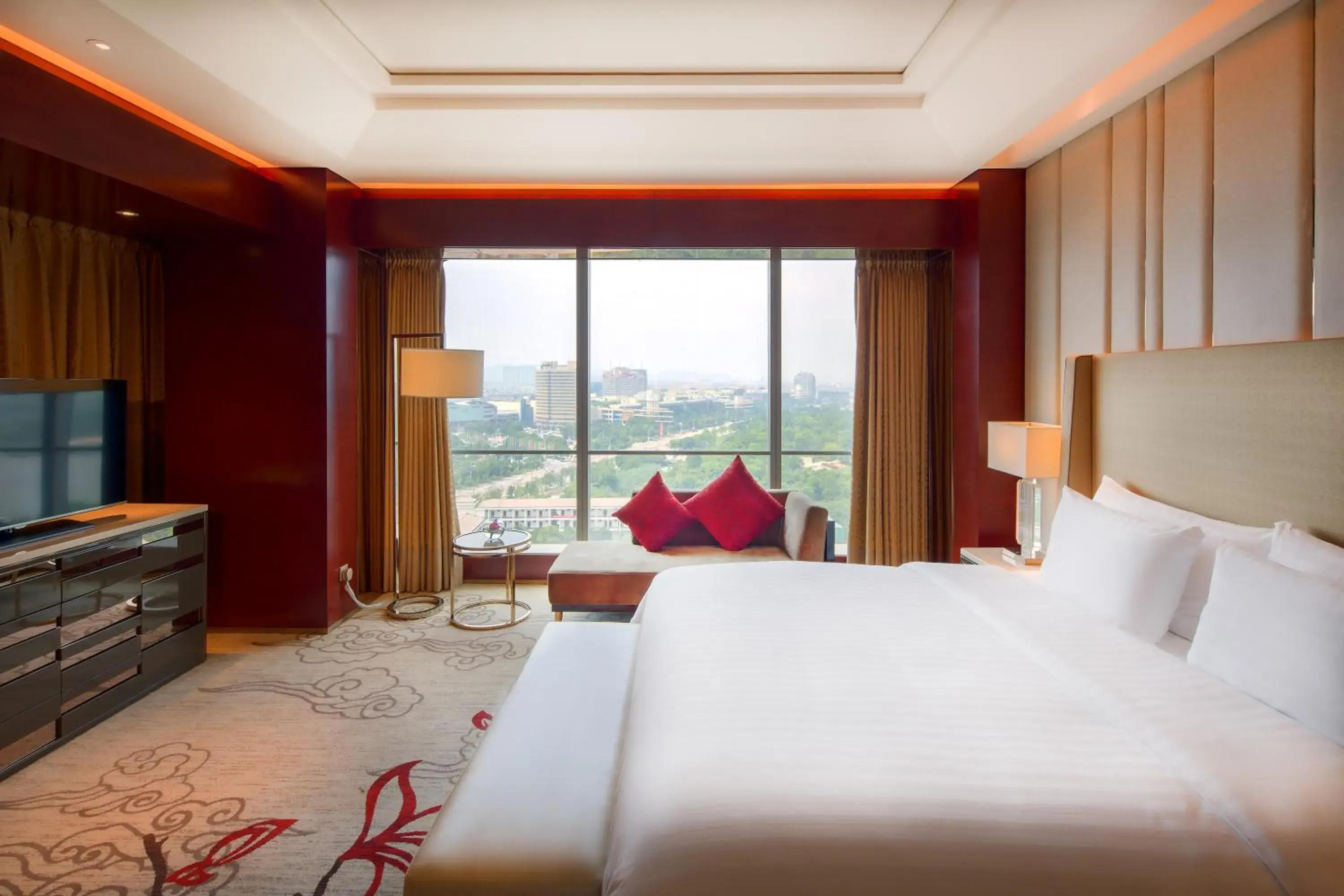 King Room with Garden View in Sanding New Century Grand Hotel Yiwu King Room with Garden View in Sanding New Century Grand Hotel Yiwu