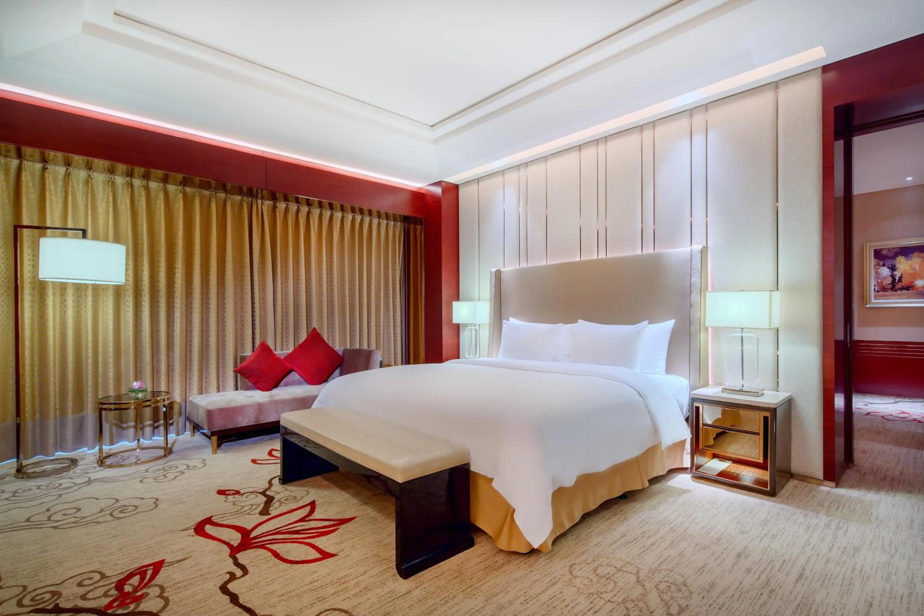 Bedroom, Bed in Sanding New Century Grand Hotel Yiwu