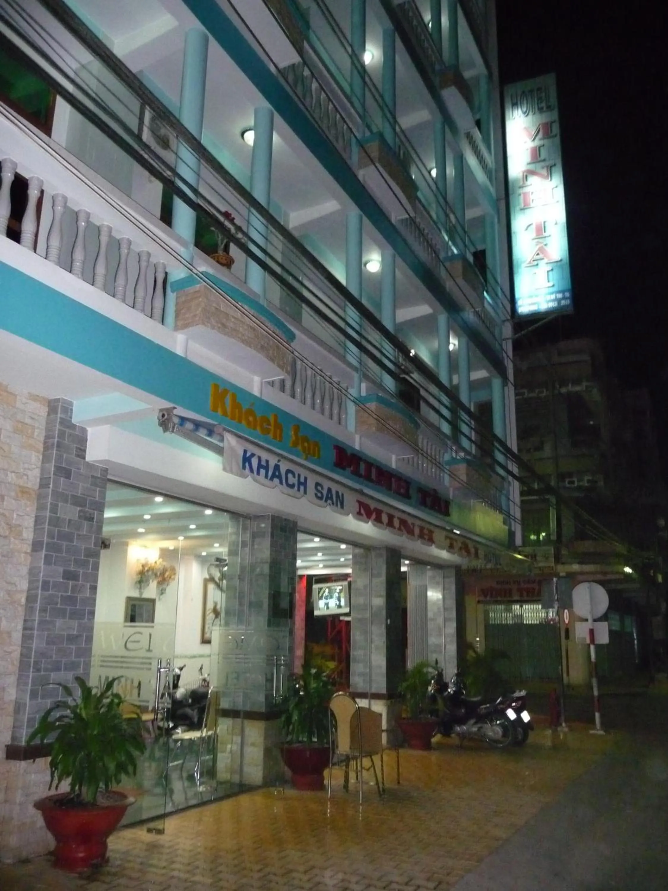 Decorative detail in Minh Tai Hotel