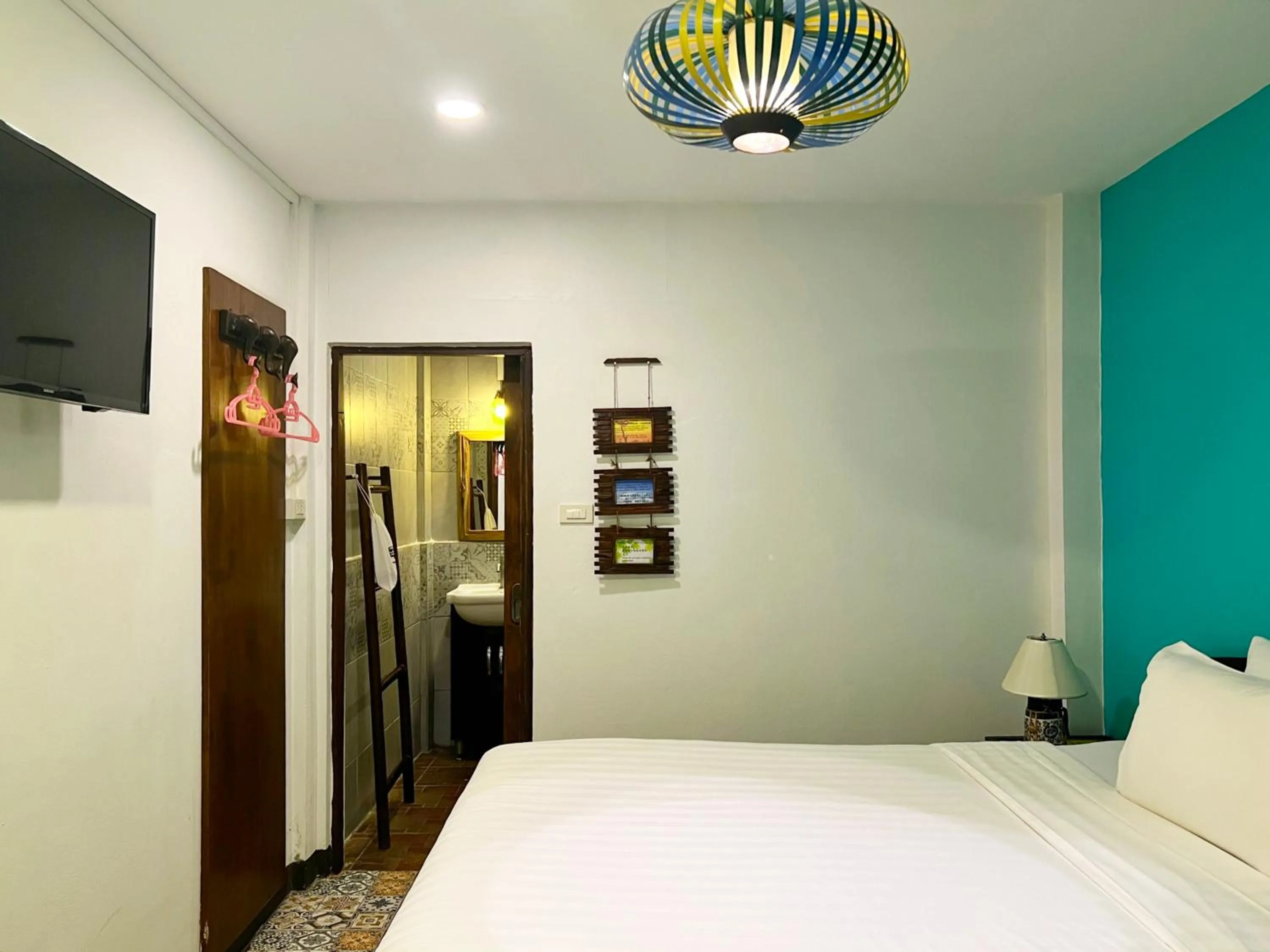 Bed in Somwang Boutique Hotel