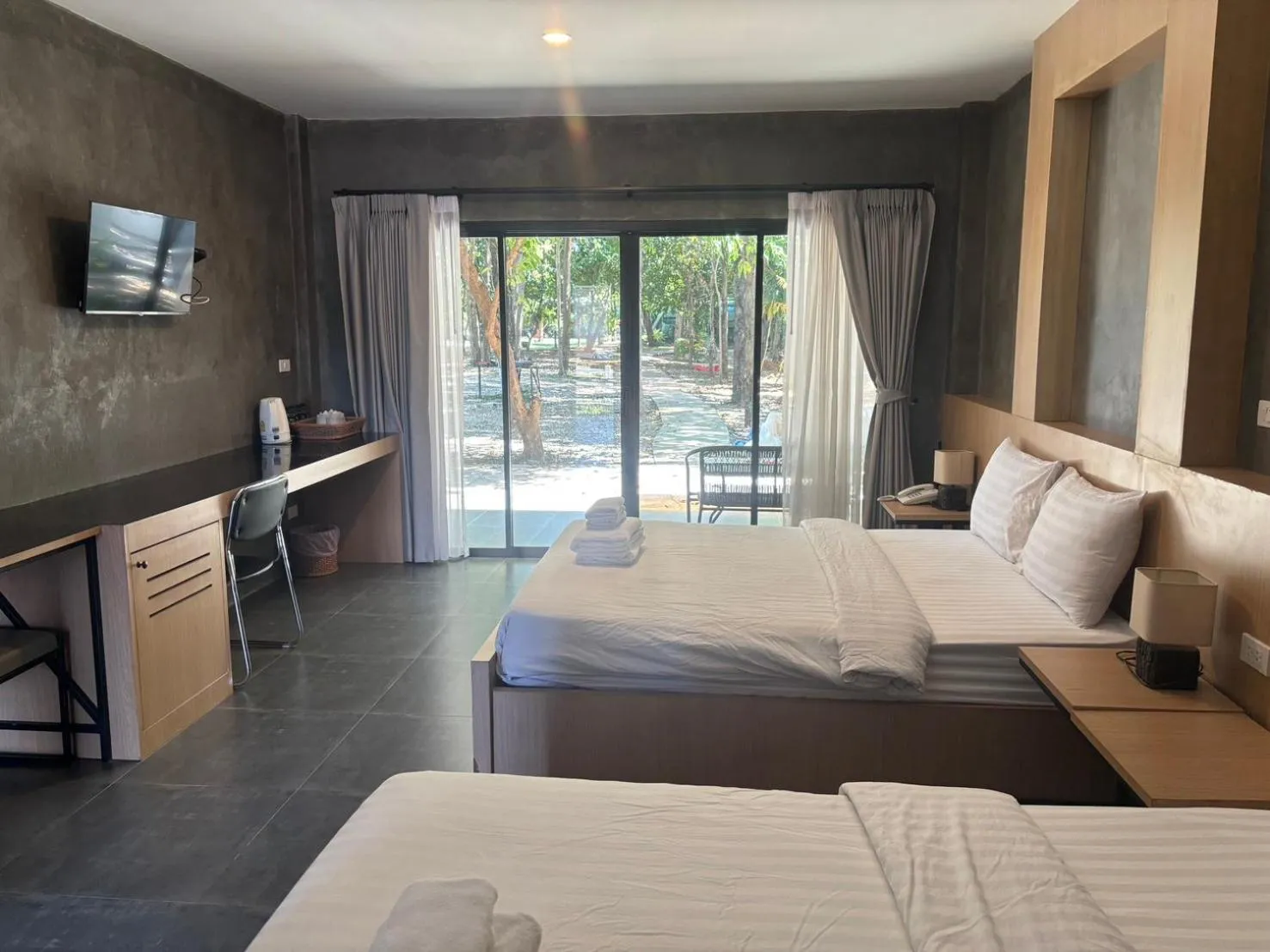 Bed in Blues River Resort