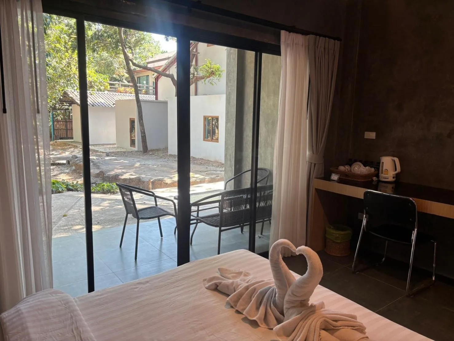 Bed in Blues River Resort