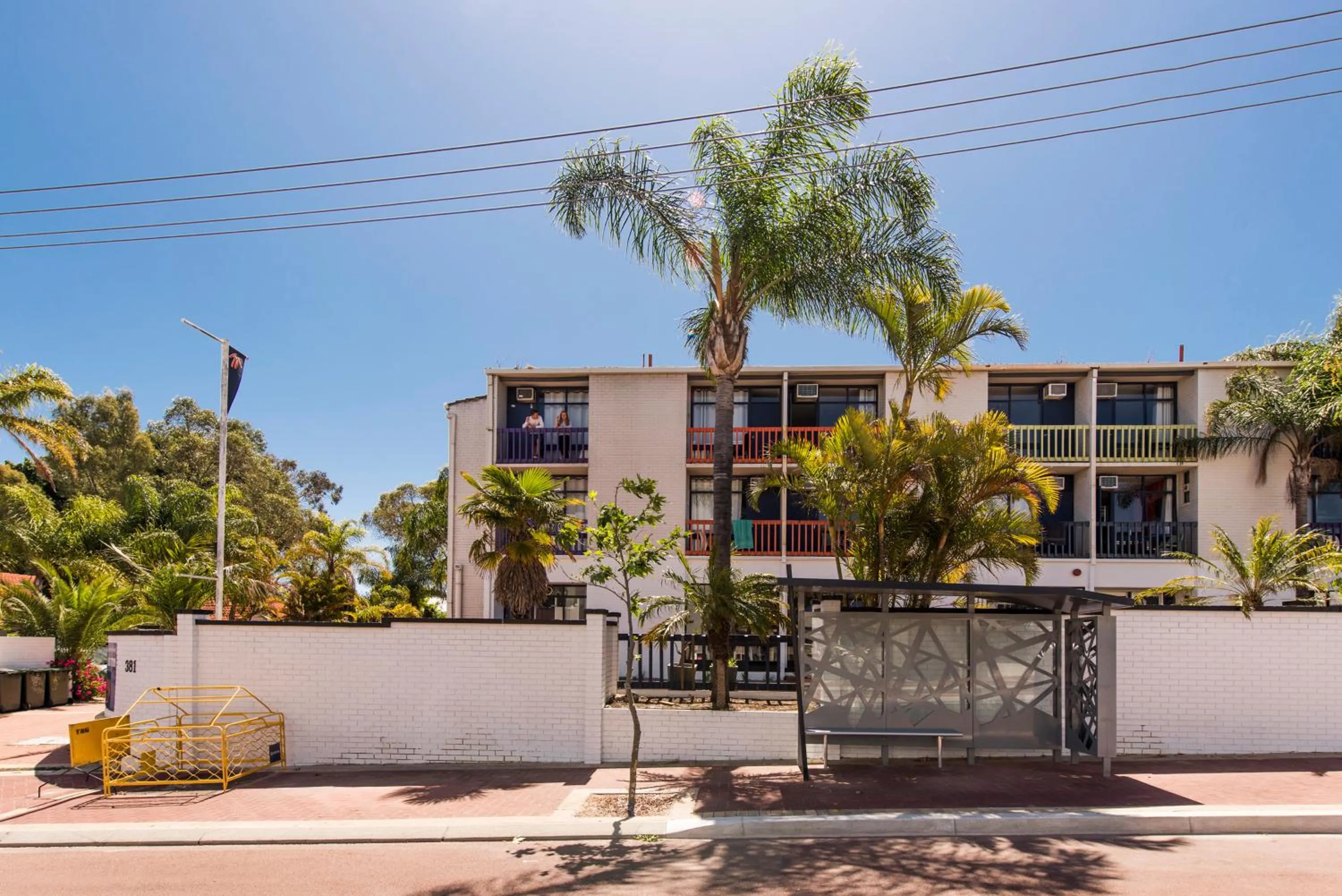 Street view in Billabong Backpackers Resort