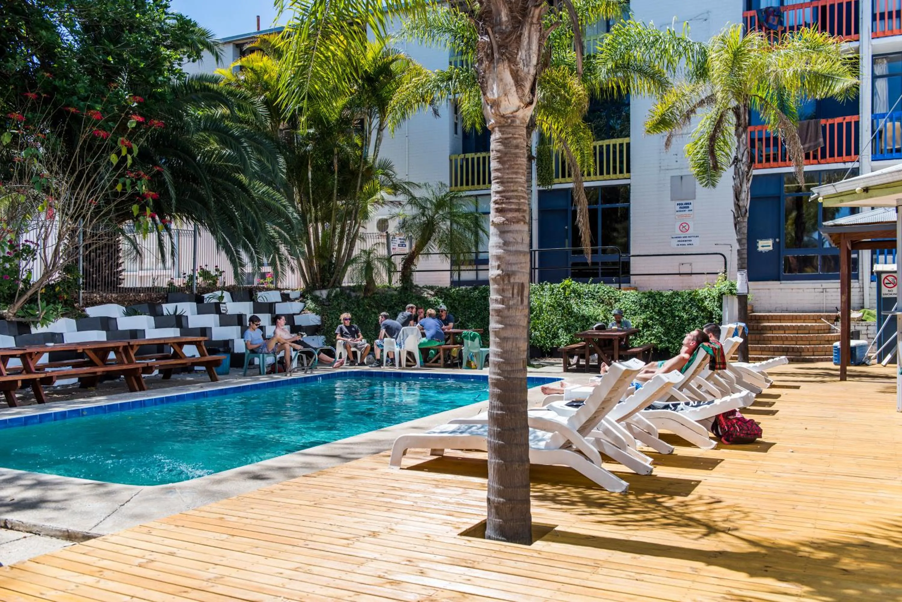 Garden in Billabong Backpackers Resort