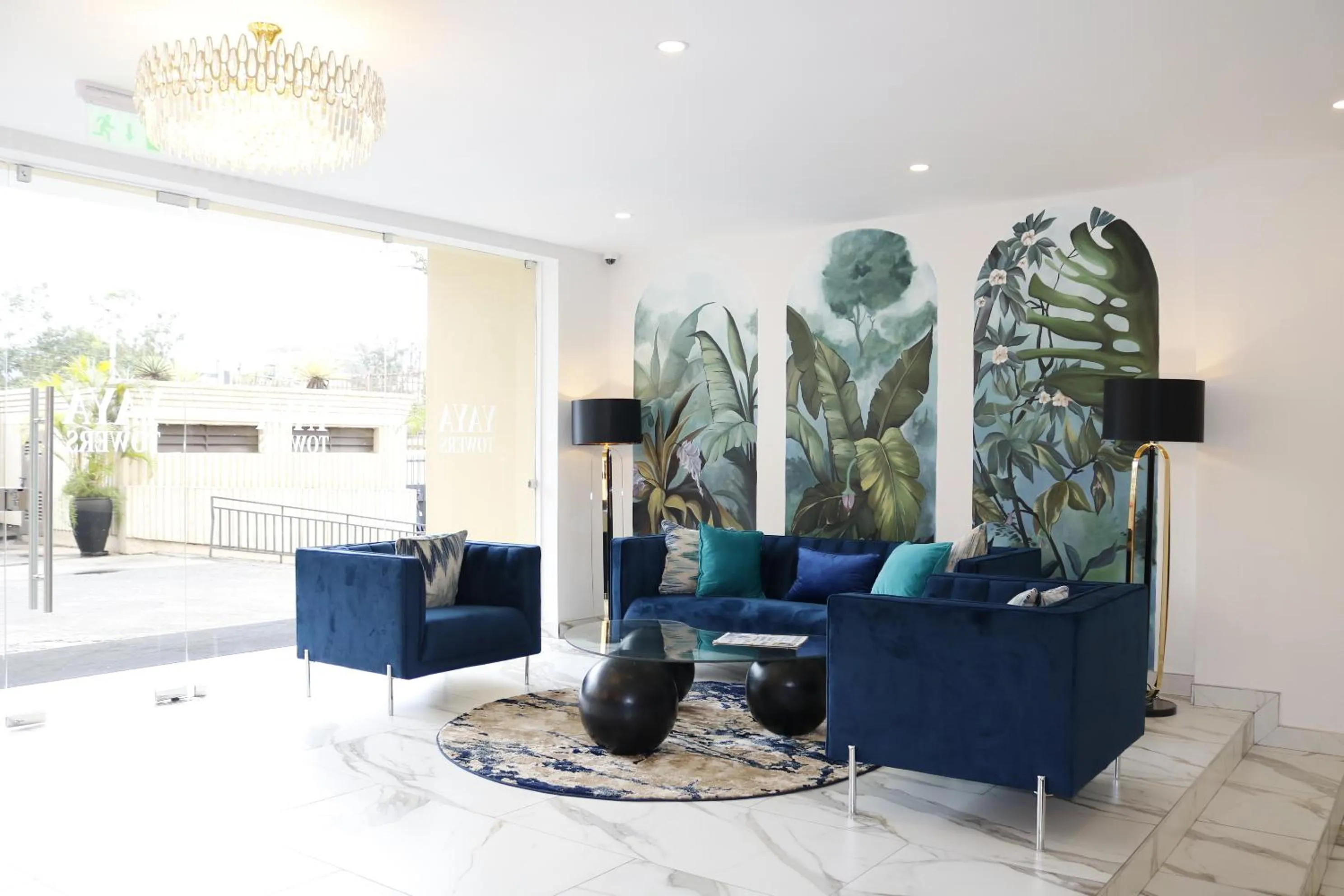 Lobby or reception in Yaya Hotel & Apartments