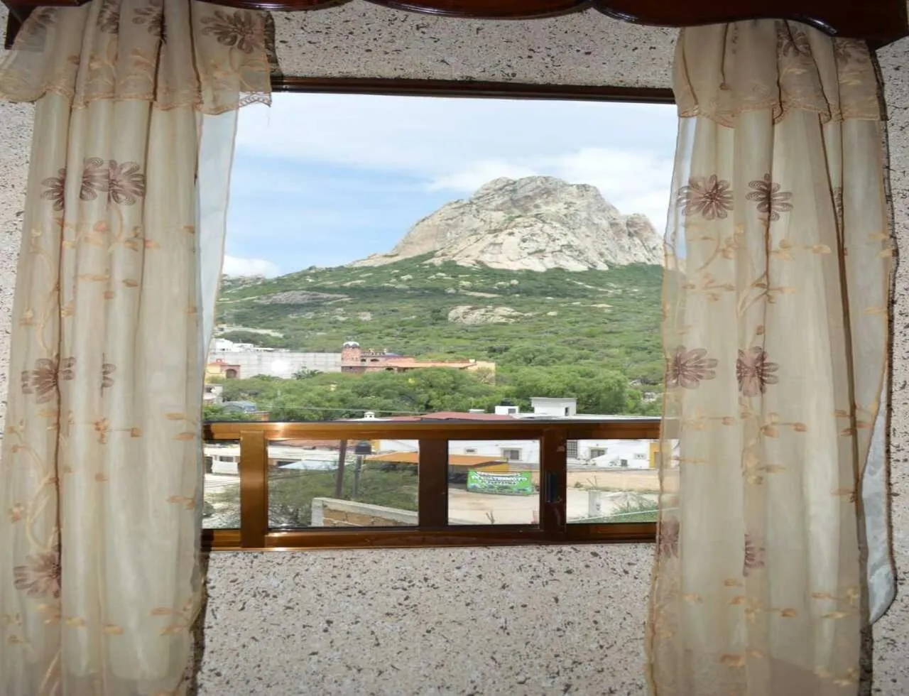 Mountain view in Hotel Guadalupe Bernal