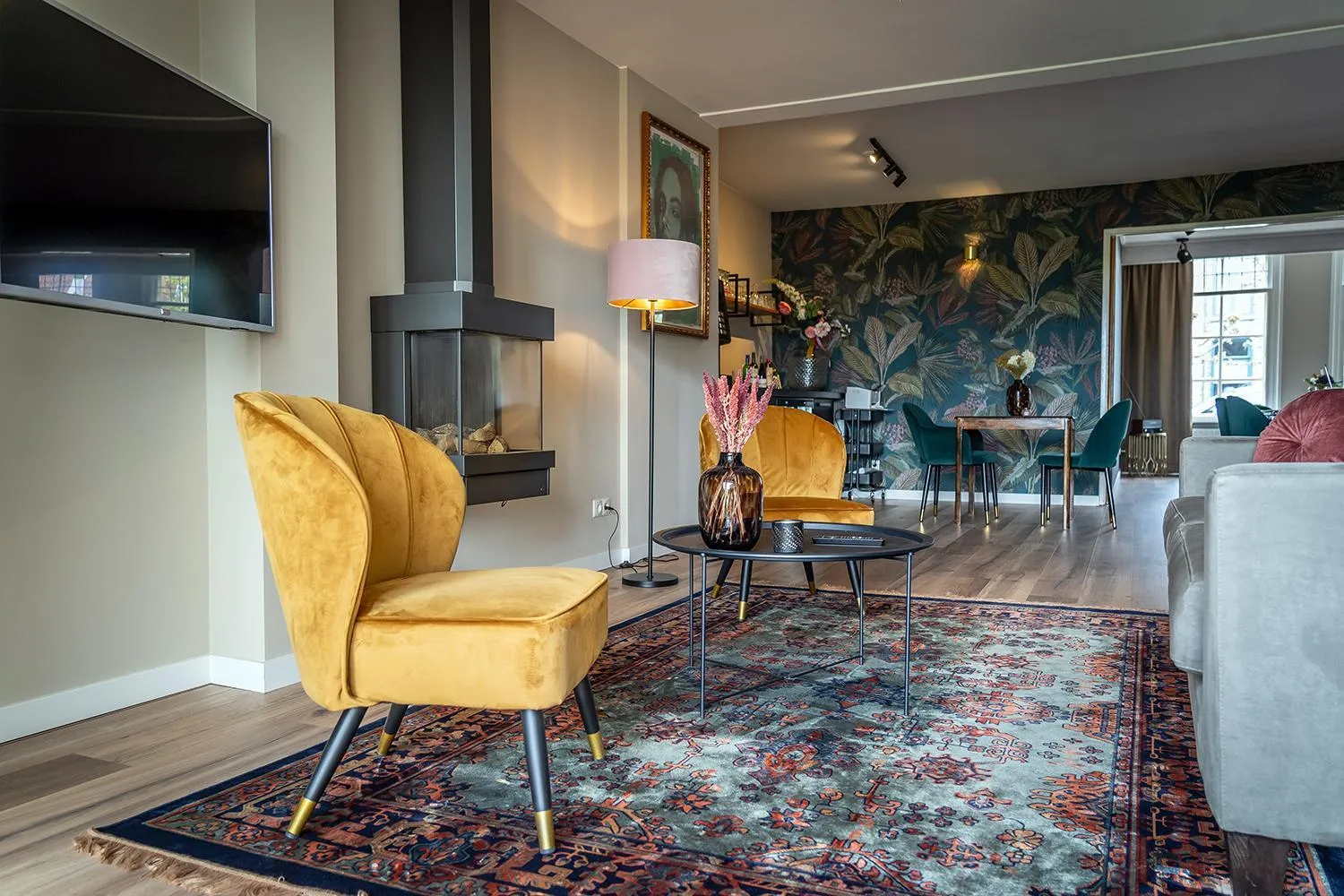 Communal lounge/ TV room in Hotel het Anker van Texel