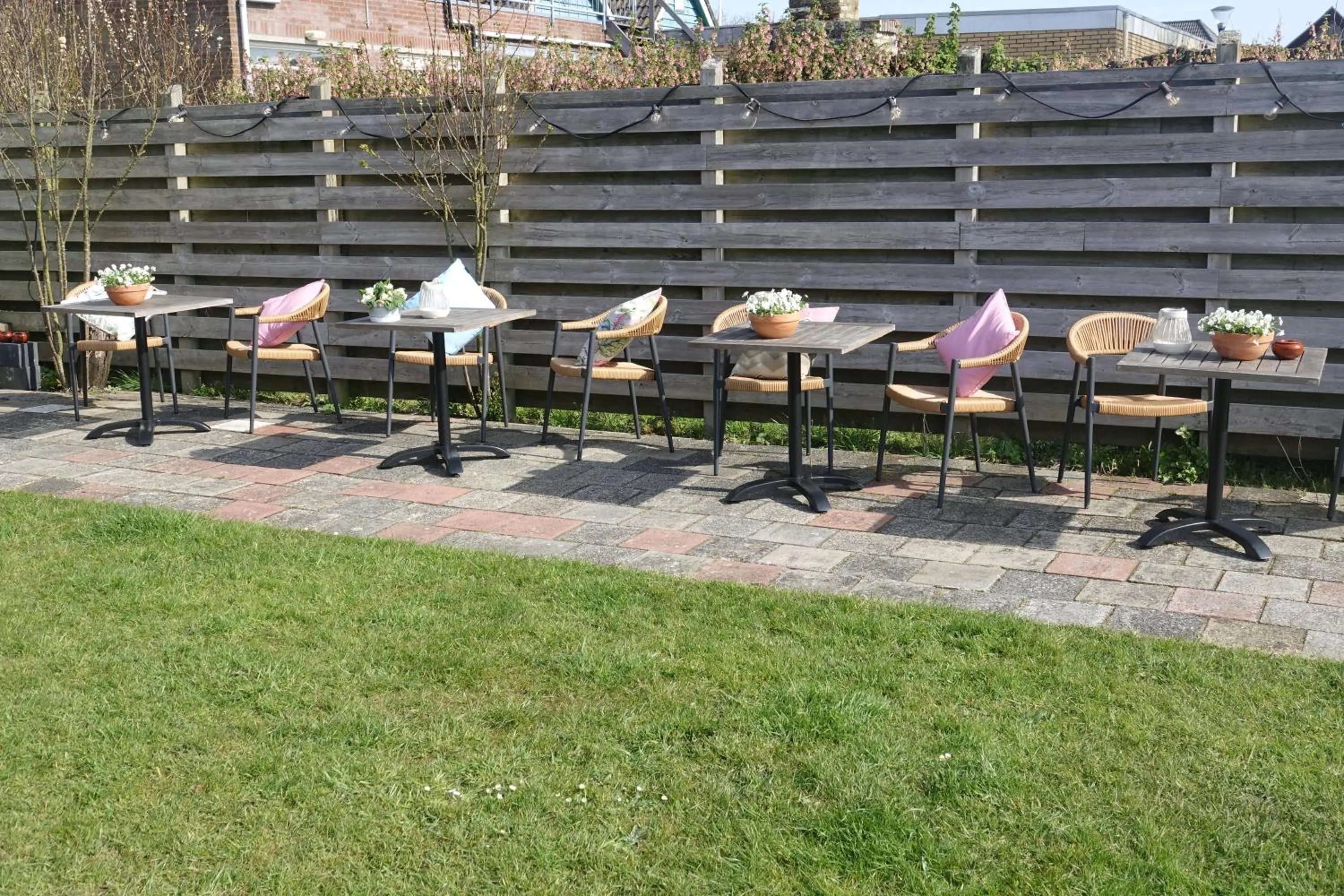 Balcony/Terrace in Hotel het Anker van Texel