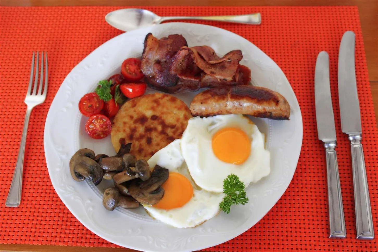 English/Irish breakfast in The Muize