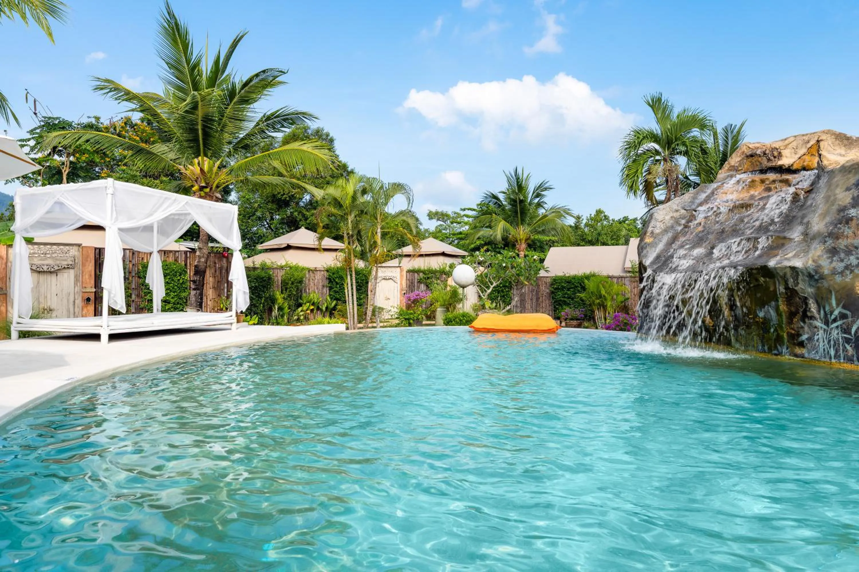 Swimming pool in Khwan Beach Resort - Luxury Glamping and Pool Villas Samui - Adults Only - SHA Extra Plus