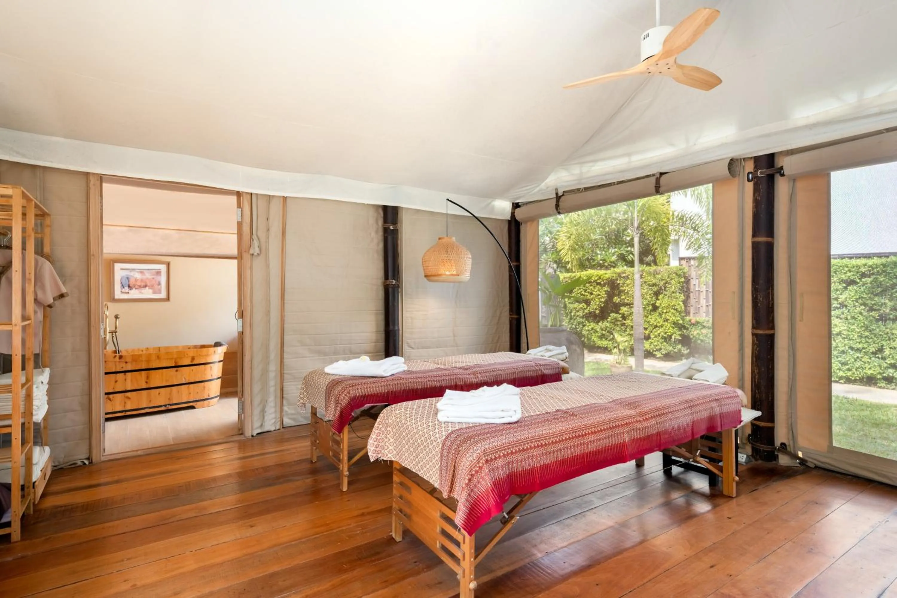 Spa and wellness centre/facilities, Bed in Khwan Beach Resort - Luxury Glamping and Pool Villas Samui - Adults Only - SHA Extra Plus