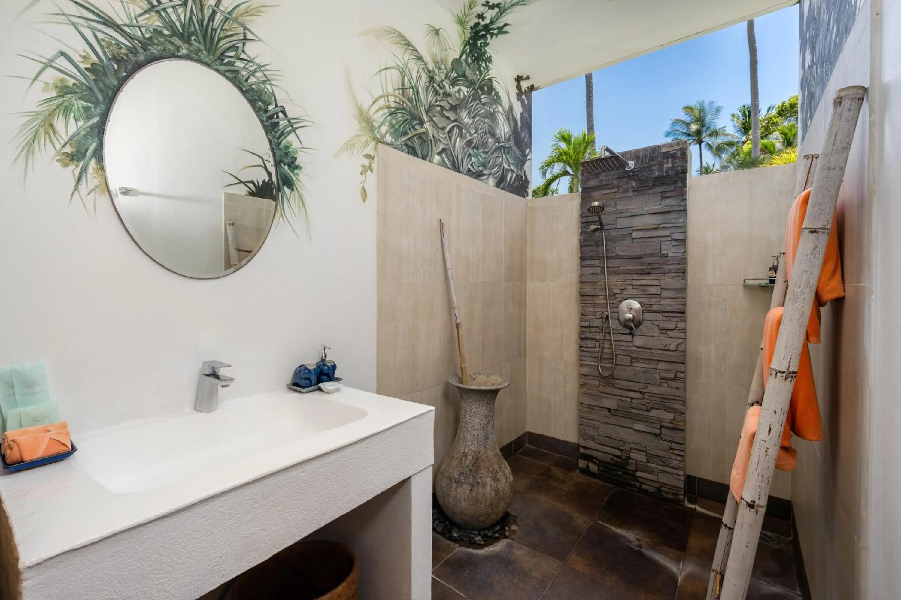 Bathroom in Khwan Beach Resort - Luxury Glamping and Pool Villas Samui - Adults Only - SHA Extra Plus