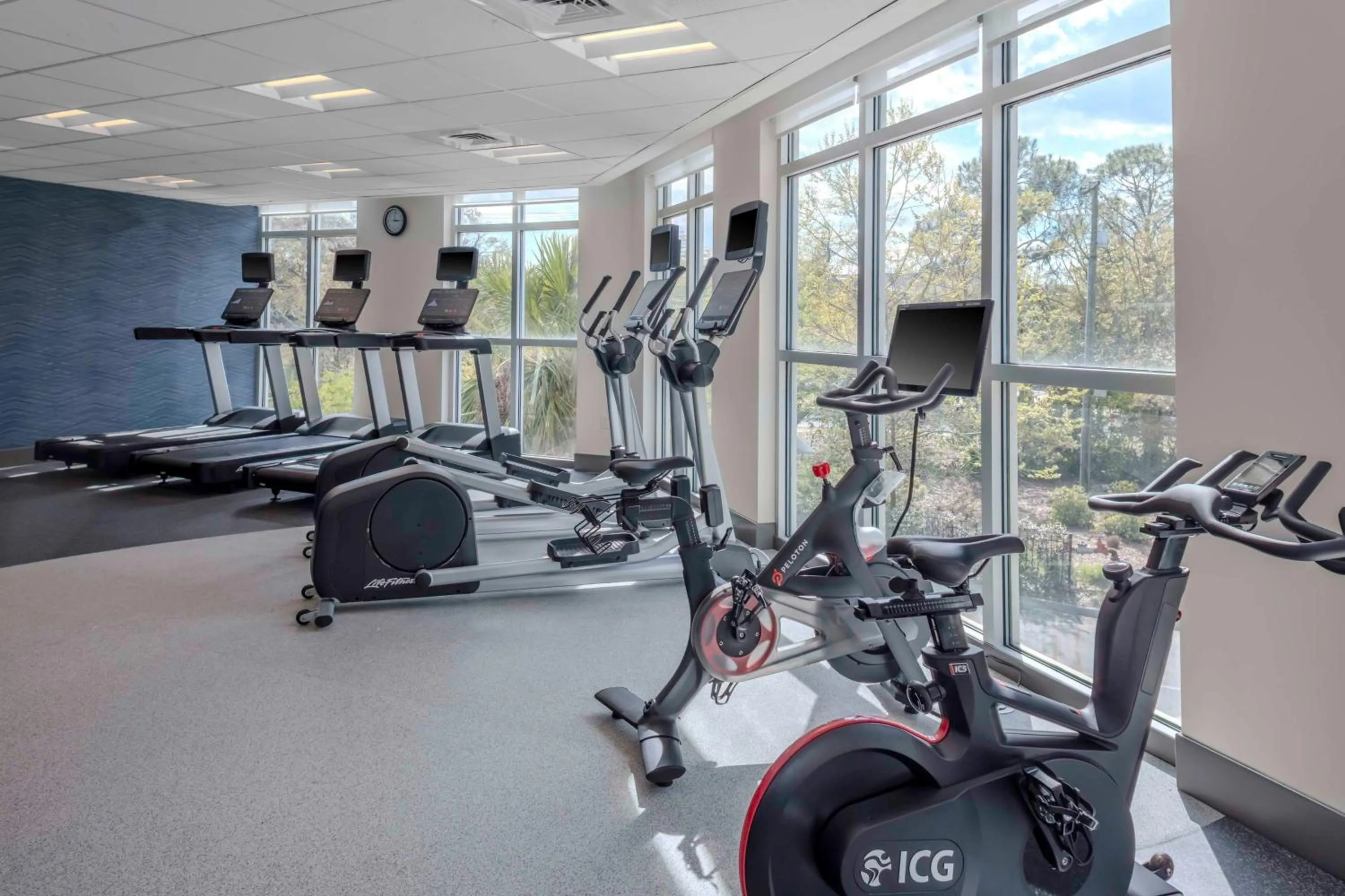 Fitness centre/facilities in Hilton Garden Inn Charleston / Mt. Pleasant