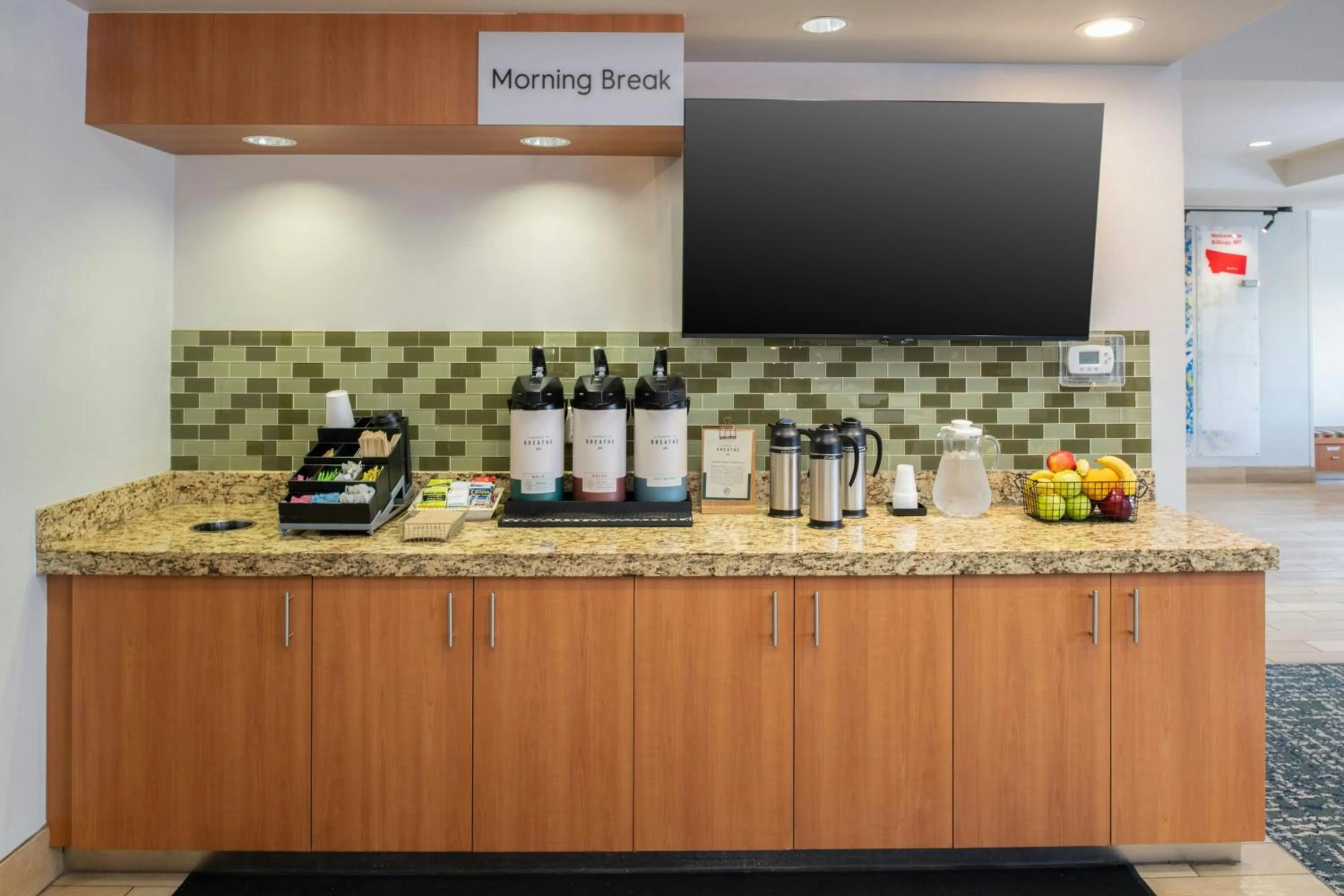 Restaurant/places to eat in TownePlace Suites by Marriott Billings