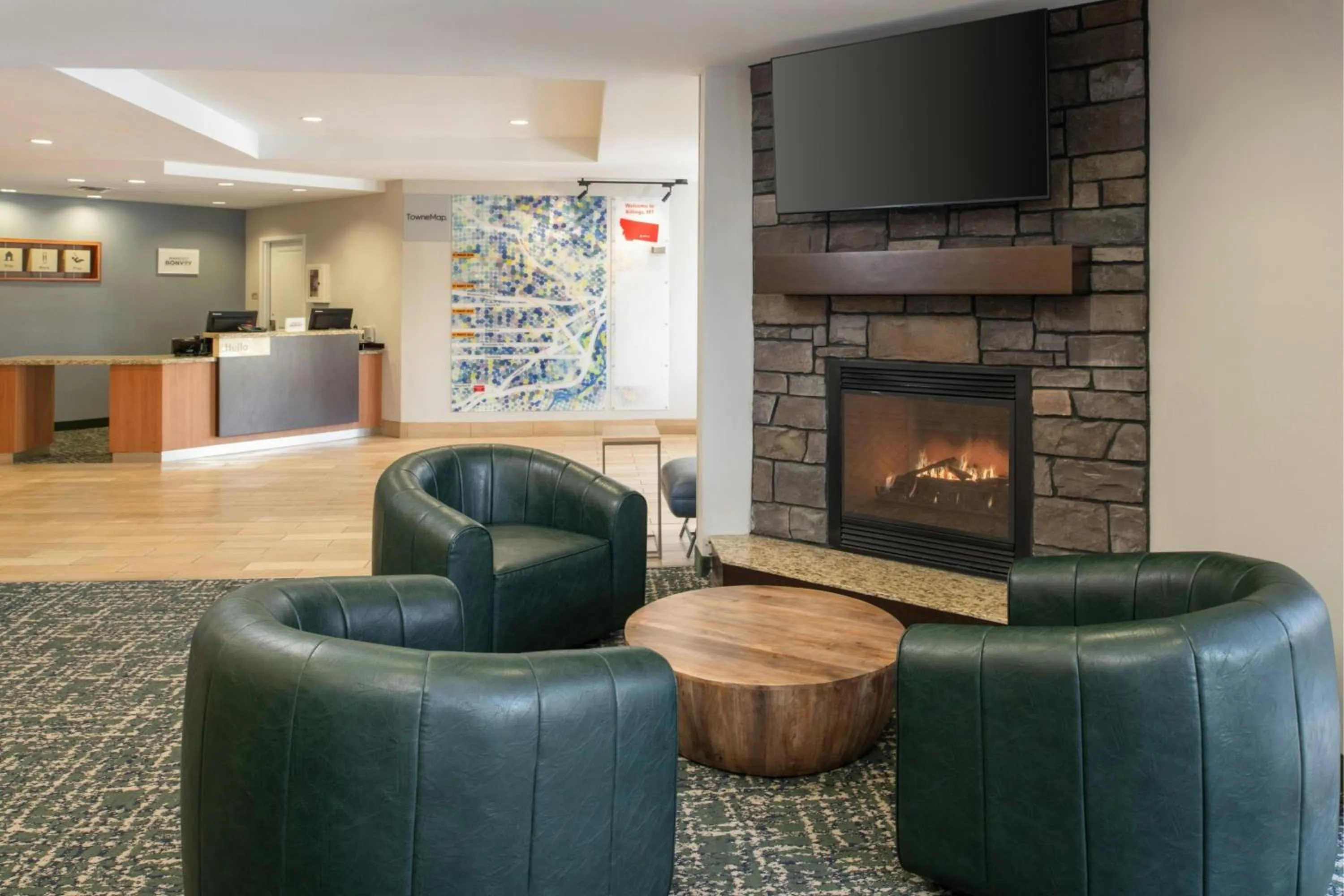 Lobby or reception in TownePlace Suites by Marriott Billings