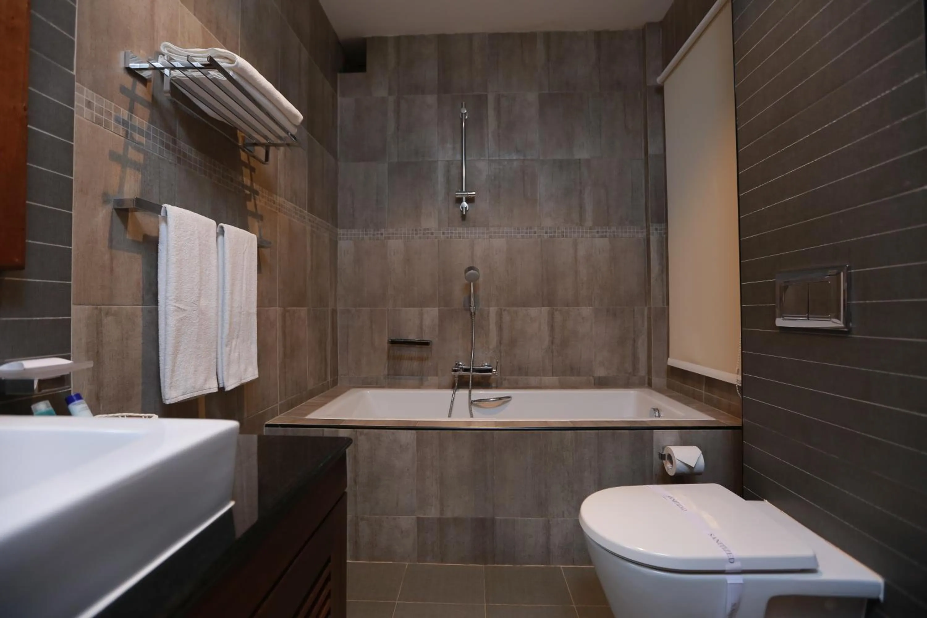 Bathroom in Refresh Hotel Hikkaduwa