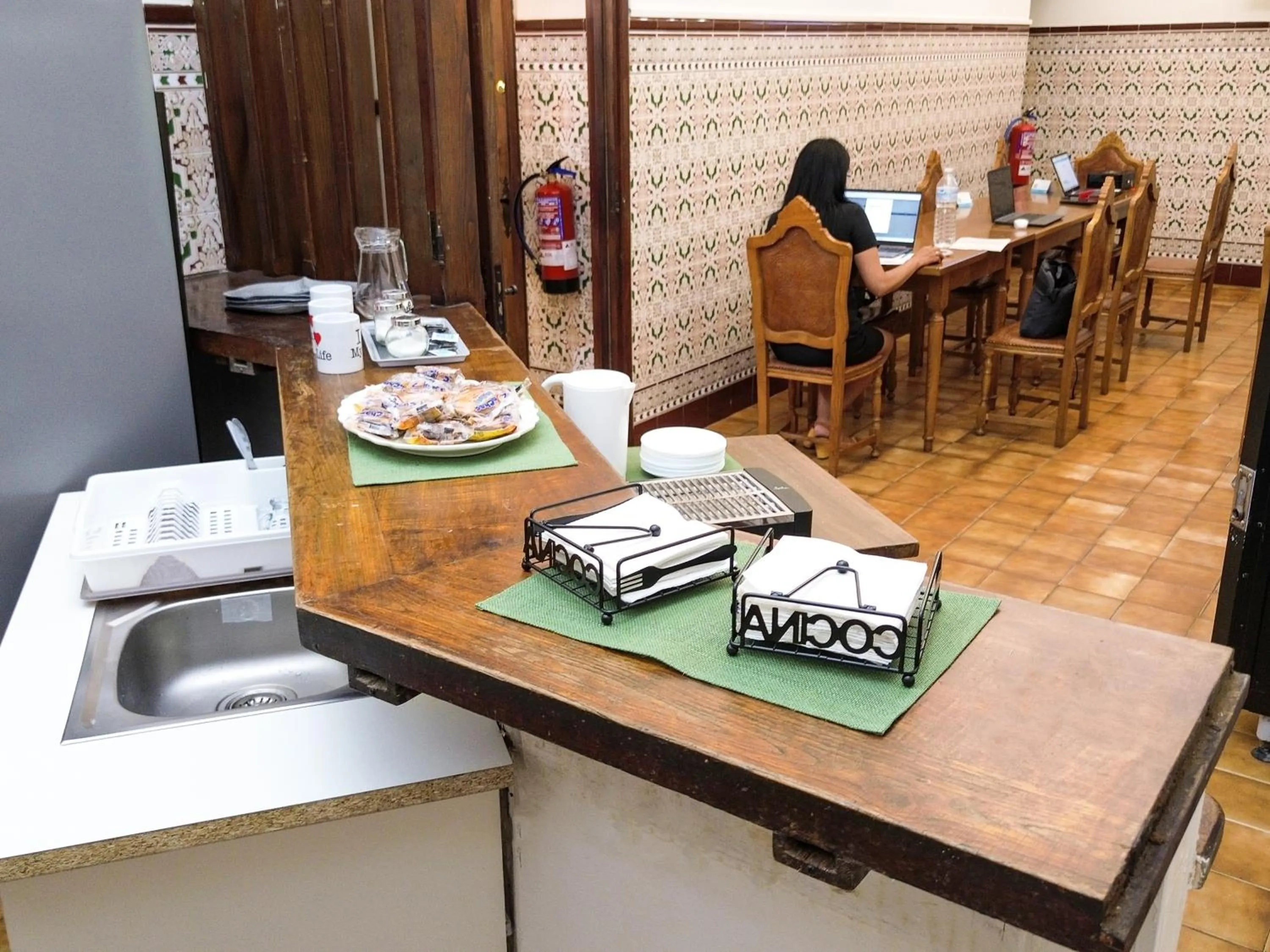 Dining area in Alojamientos Valdecilla 3000