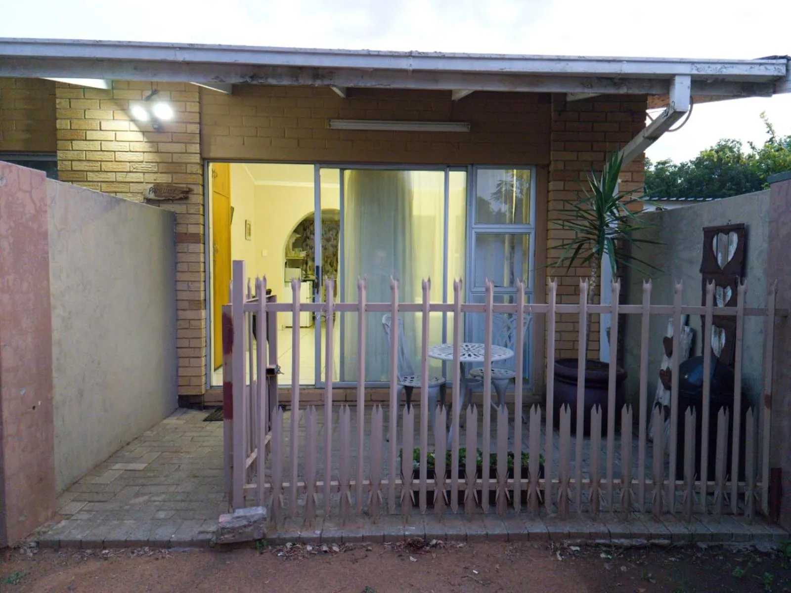 Patio in Rusplek Guesthouse and Conference Centre
